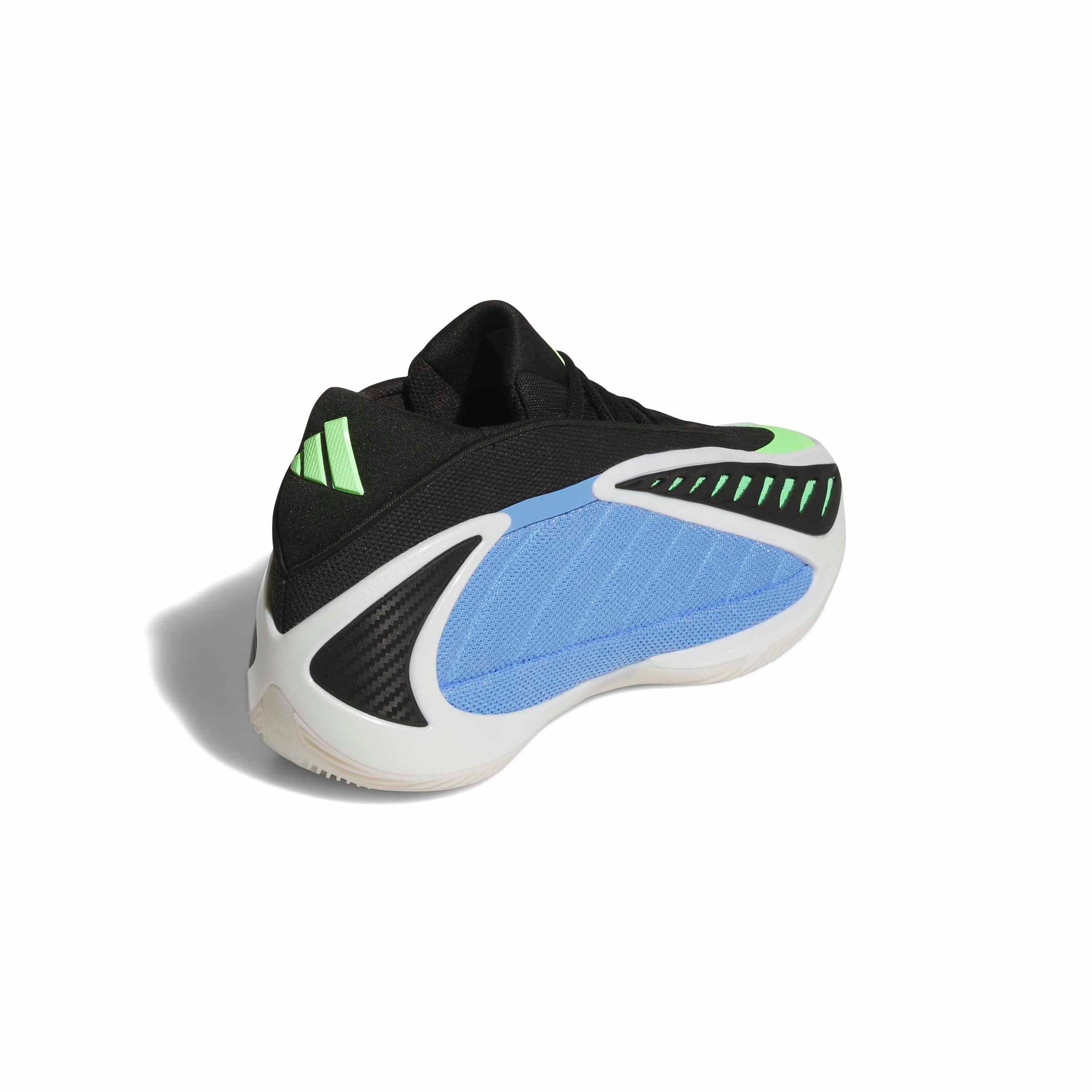 adidas Anthony Edwards 2 "Blue Fusion/Zero Metallic/Lime Burst" Men's Basketball Shoe - BLUE/ZERO/LIME Thumbnail View 4