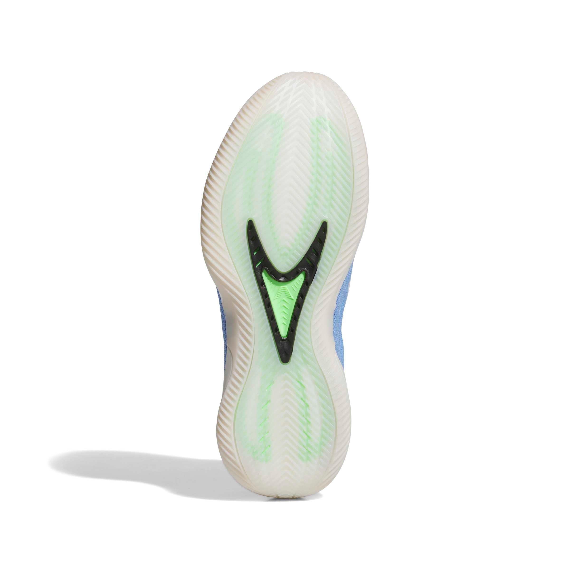 adidas Anthony Edwards 2 "Blue Fusion/Zero Metallic/Lime Burst" Men's Basketball Shoe - BLUE/ZERO/LIME Thumbnail View 6