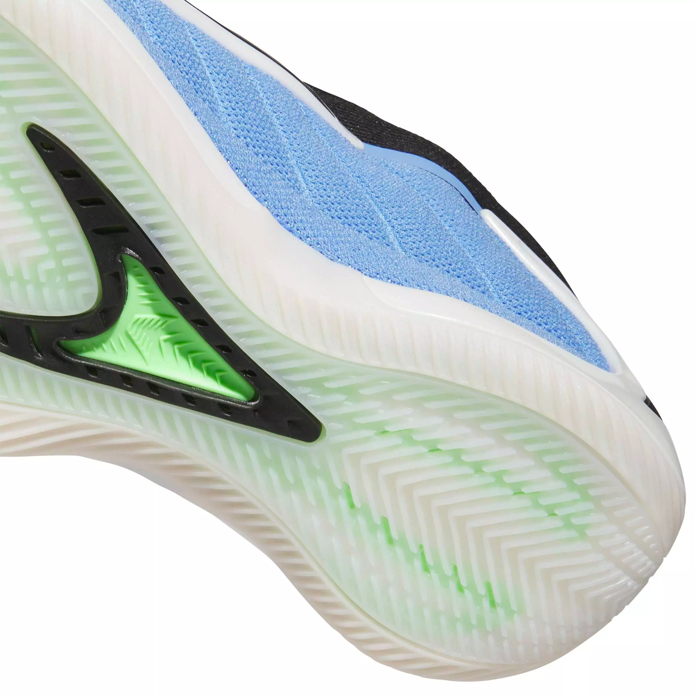 adidas Anthony Edwards 2 "Blue Fusion/Zero Metallic/Lime Burst" Men's Basketball Shoe - BLUE/ZERO/LIME