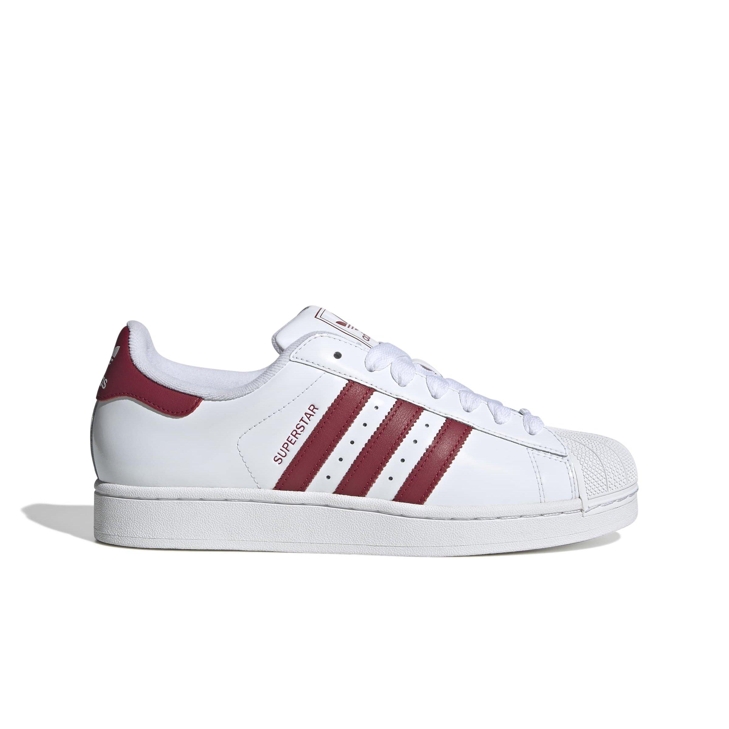 adidas Originals Superstar II "Ftwr White/Team Victory Red/Ftwr White" Men's Shoe - WHITE/RED/WHITE Thumbnail View 1