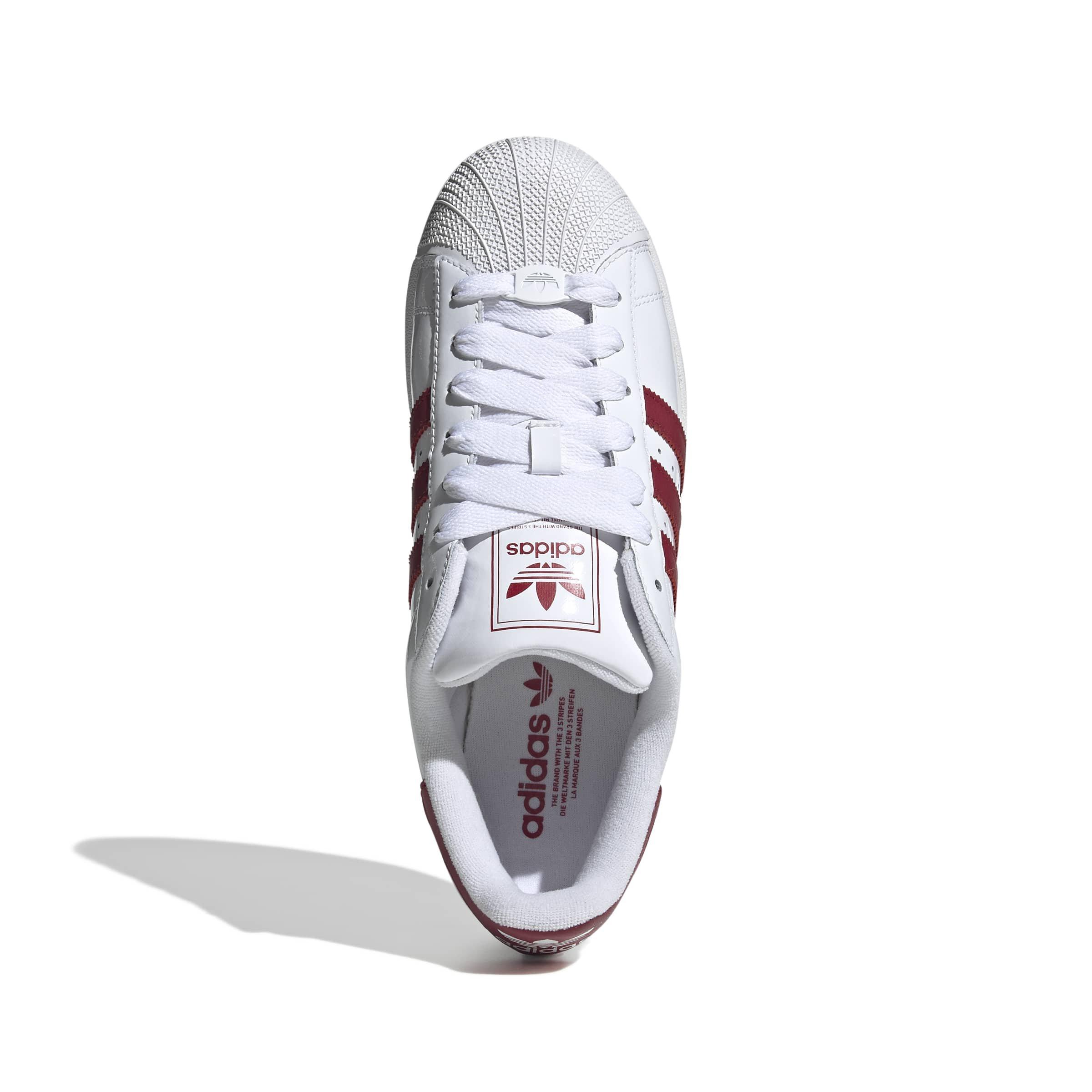 adidas Originals Superstar II "Ftwr White/Team Victory Red/Ftwr White" Men's Shoe - WHITE/RED/WHITE Thumbnail View 5