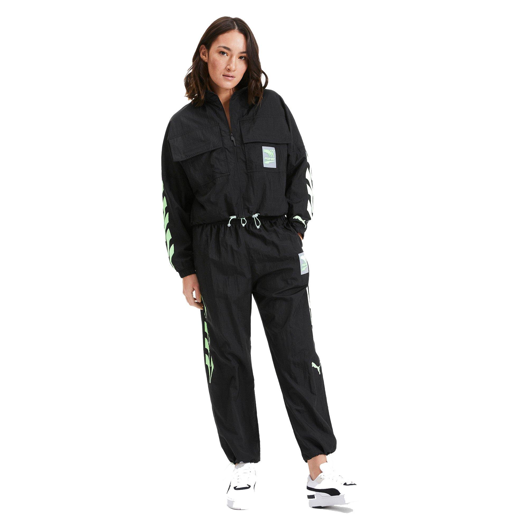 PUMA Women's "Black" Evide Track Jacket - BLACK Thumbnail View 3