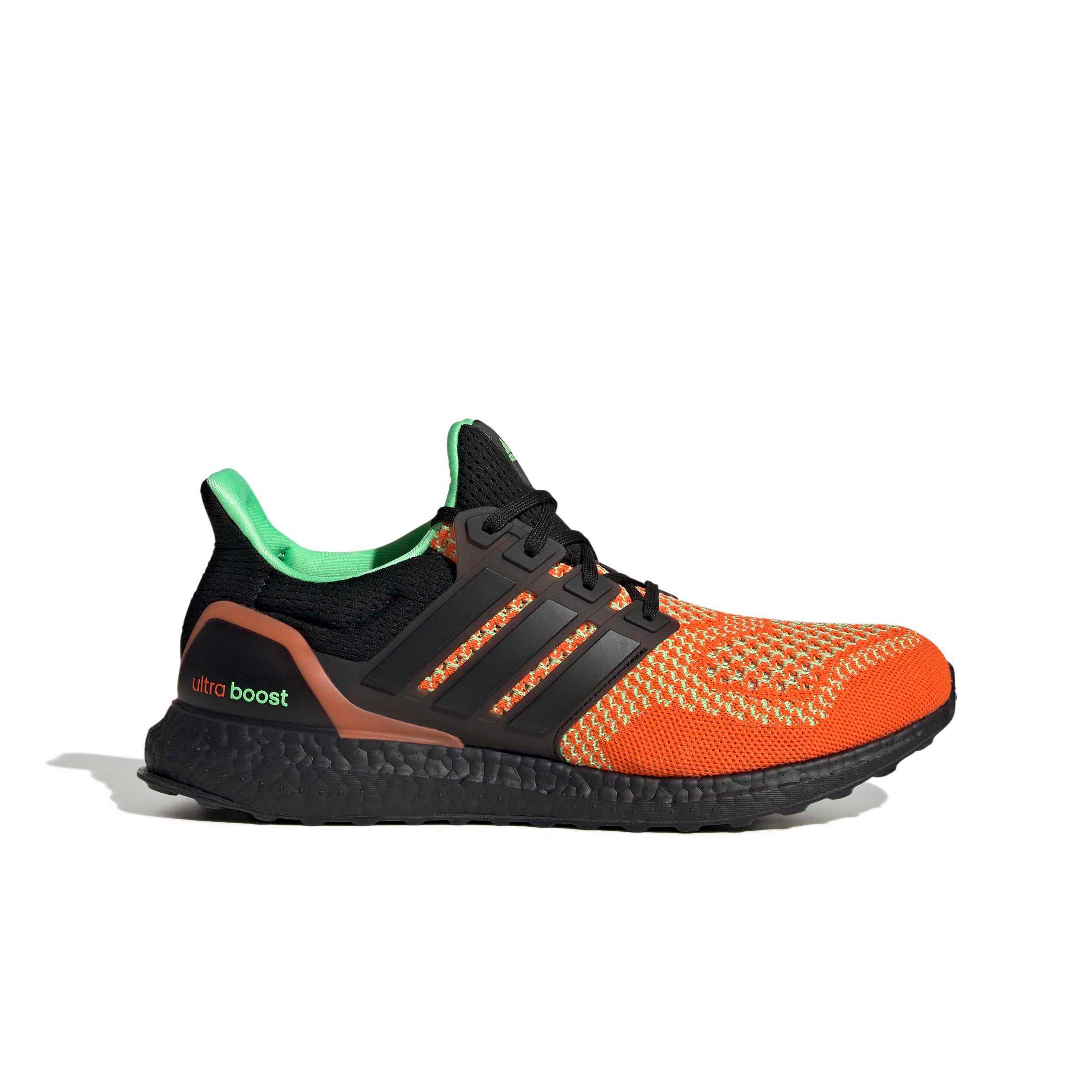 adidas Ultraboost 1.0 "Lime Burst/Core Black/Impact Orange" Men's Running Shoe - LIME/BLACK/ORANGE Thumbnail View 1