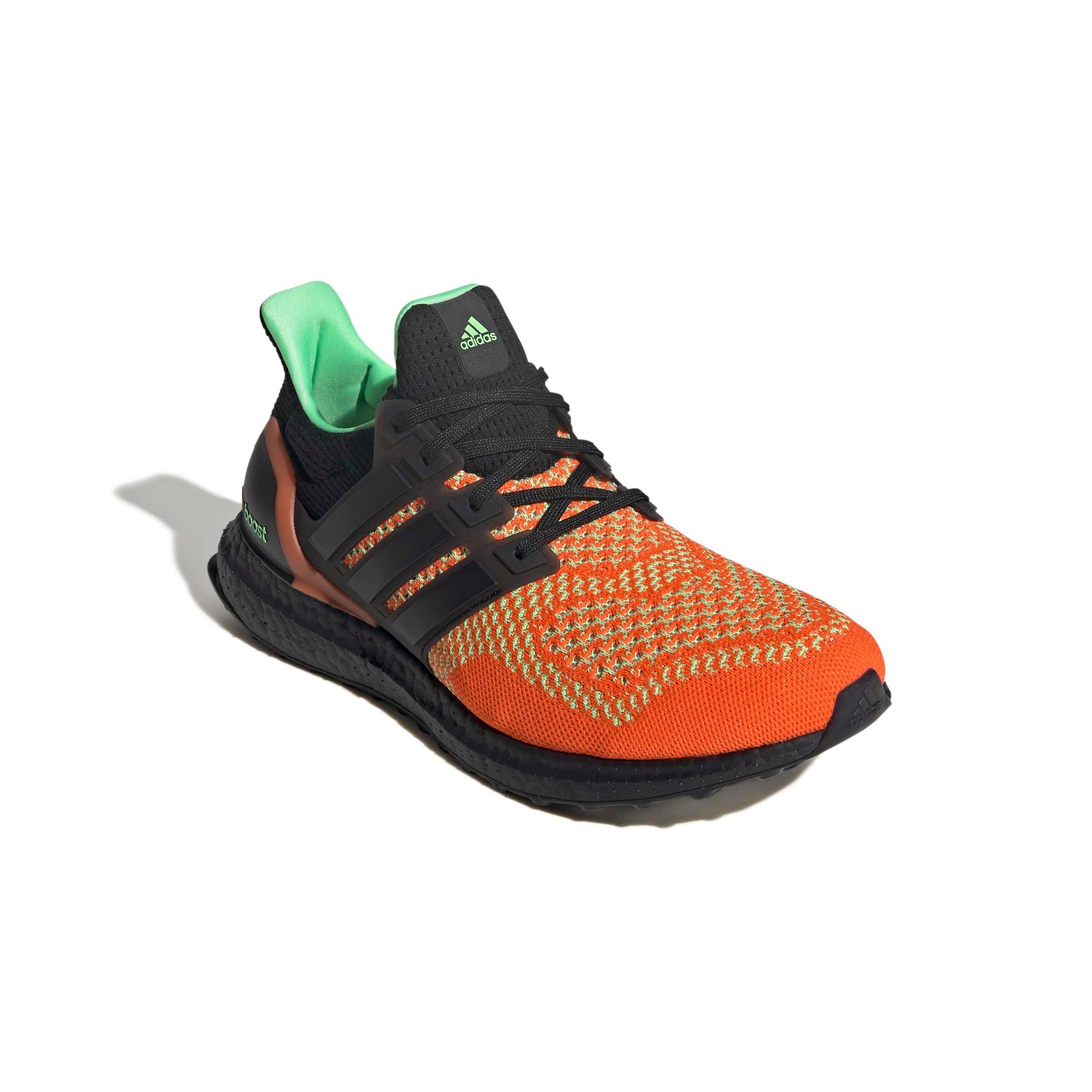 Adidas Forest Green and Bright Orange Running Shoes UltraBoost 1.0  main image 2