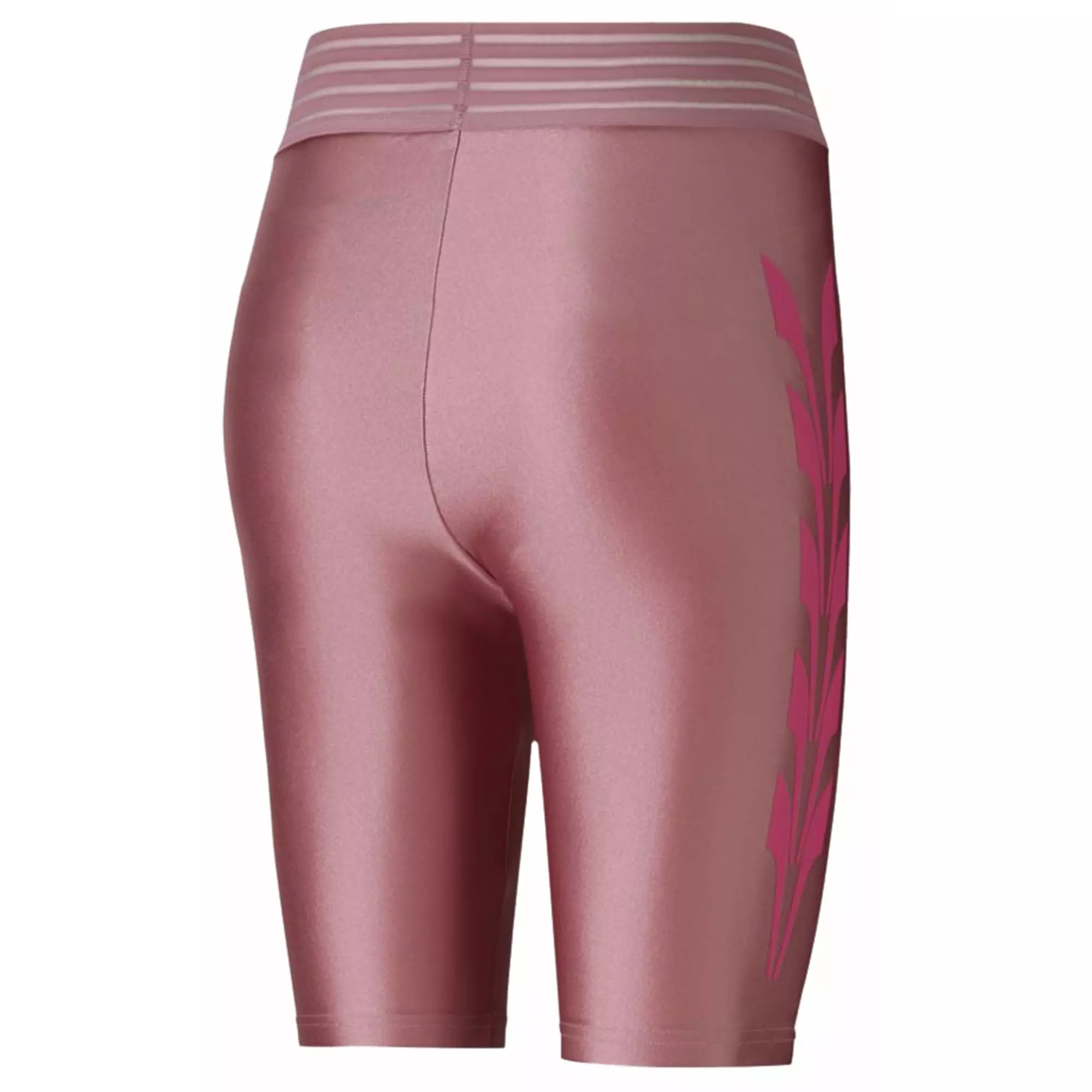 PUMA Women's "Pink" Evide Biker Shorts - PINK