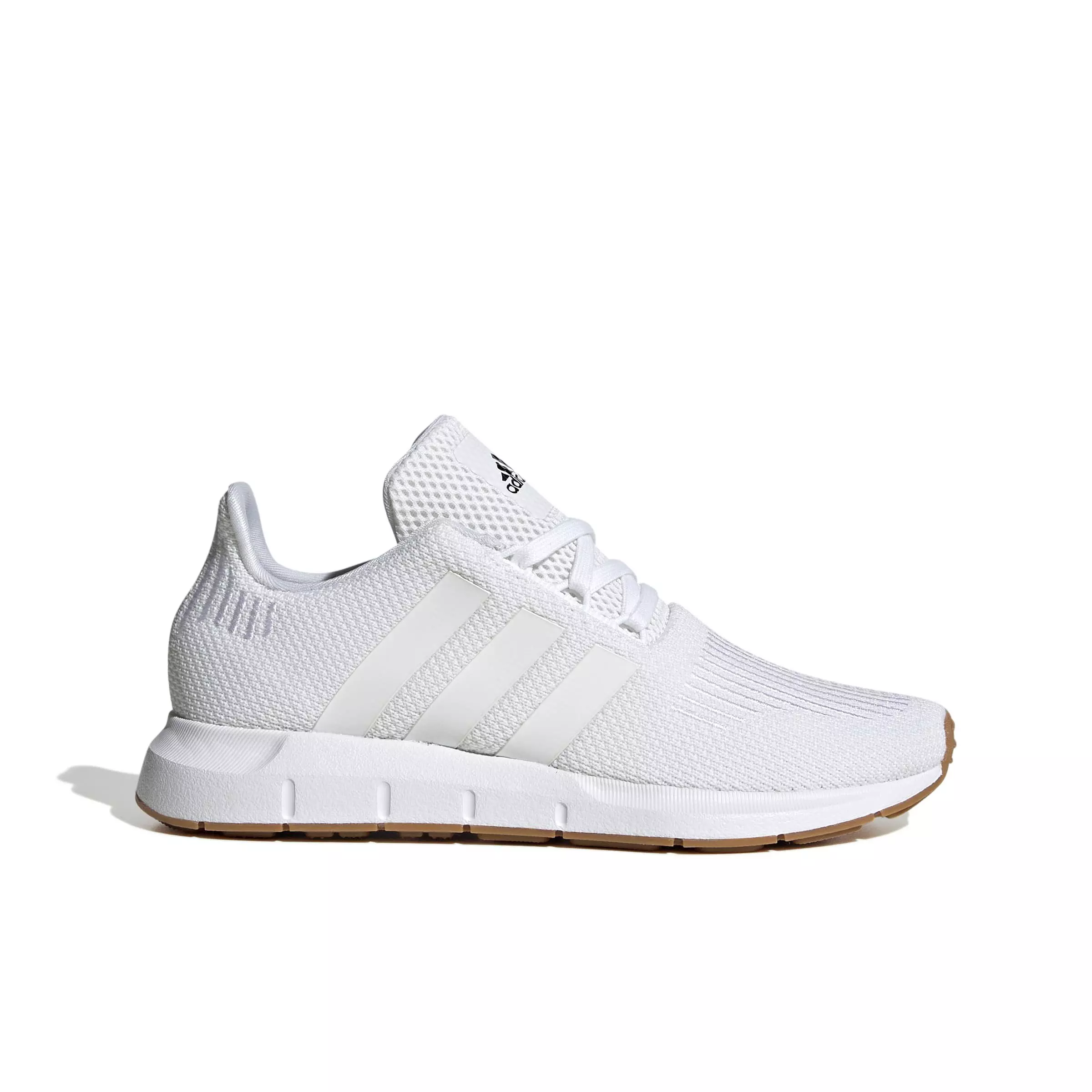 adidas Swift Run 1.0 "Ftwr White/Ftwr White/Core Black" Grade School Boys' Running Shoe - WHITE/WHITE/BLACK