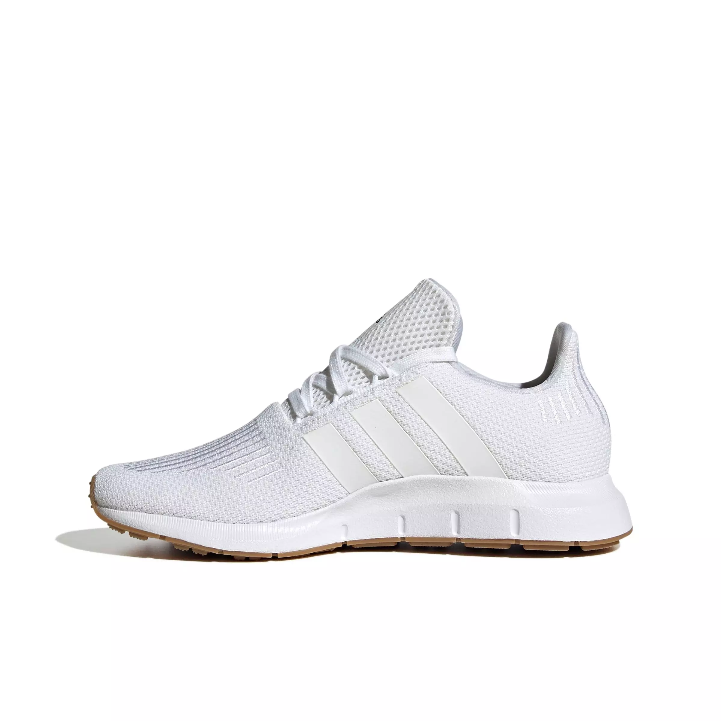adidas Swift Run 1.0 "Ftwr White/Ftwr White/Core Black" Grade School Boys' Running Shoe - WHITE/WHITE/BLACK