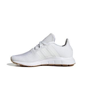 adidas Swift Run 1.0 "Ftwr White/Ftwr White/Core Black" Grade School Boys' Running Shoe - WHITE/WHITE/BLACK
