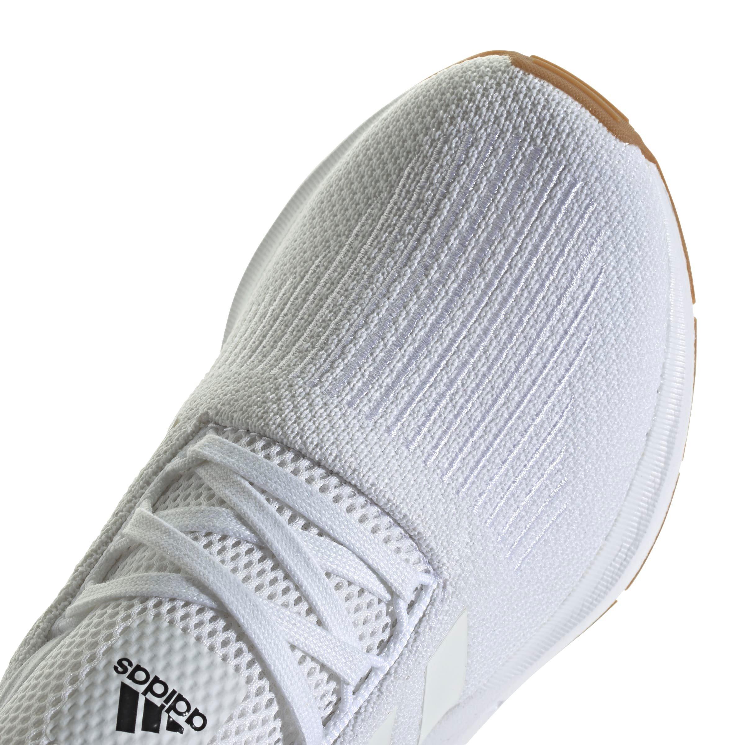 adidas Swift Run 1.0 "Ftwr White/Ftwr White/Core Black" Grade School Boys' Running Shoe - WHITE/WHITE/BLACK