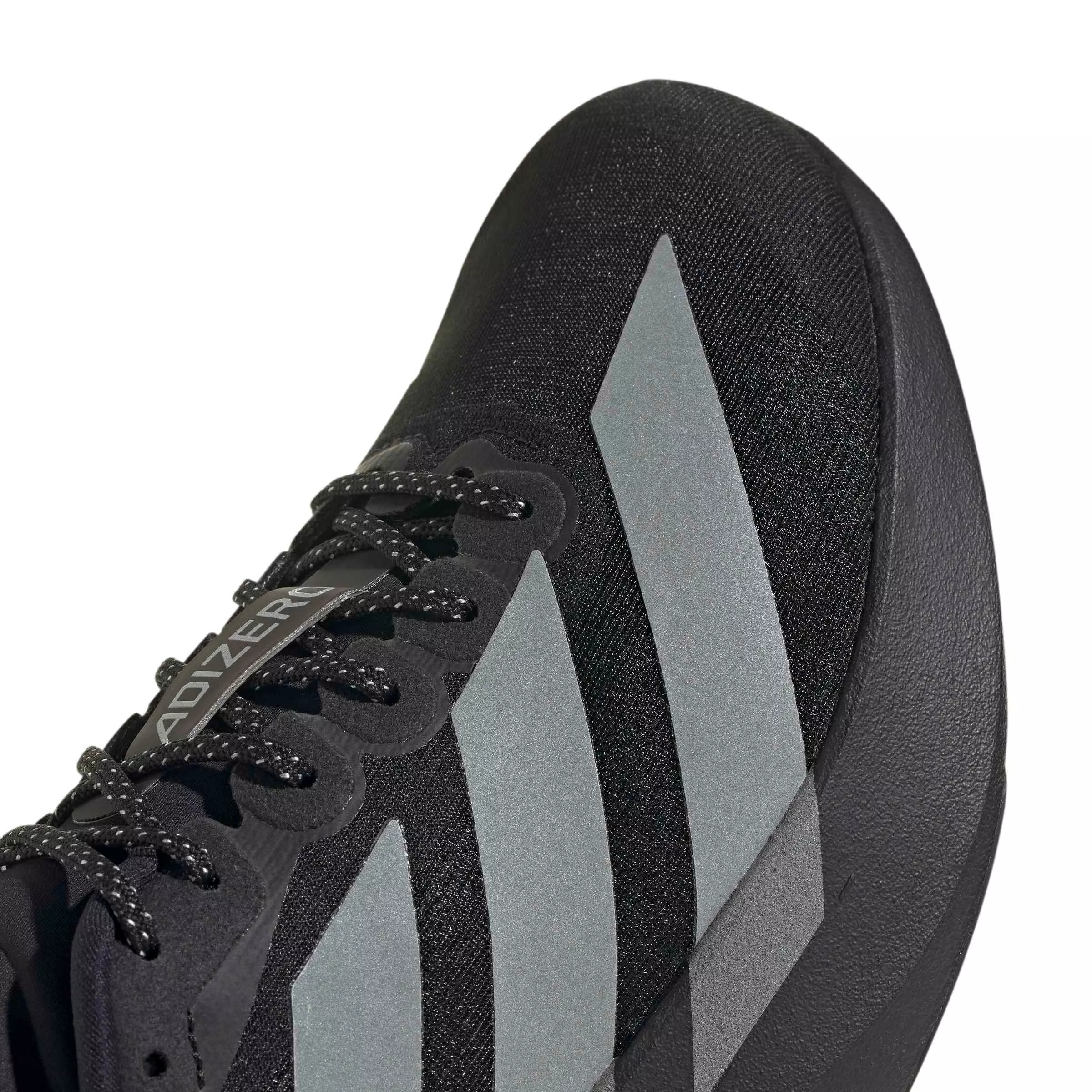 adidas Adizero EVO SL "Core Black/Silver Metallic/Signal Green" Men's Running Shoe - BLACK/SILVER/GREEN