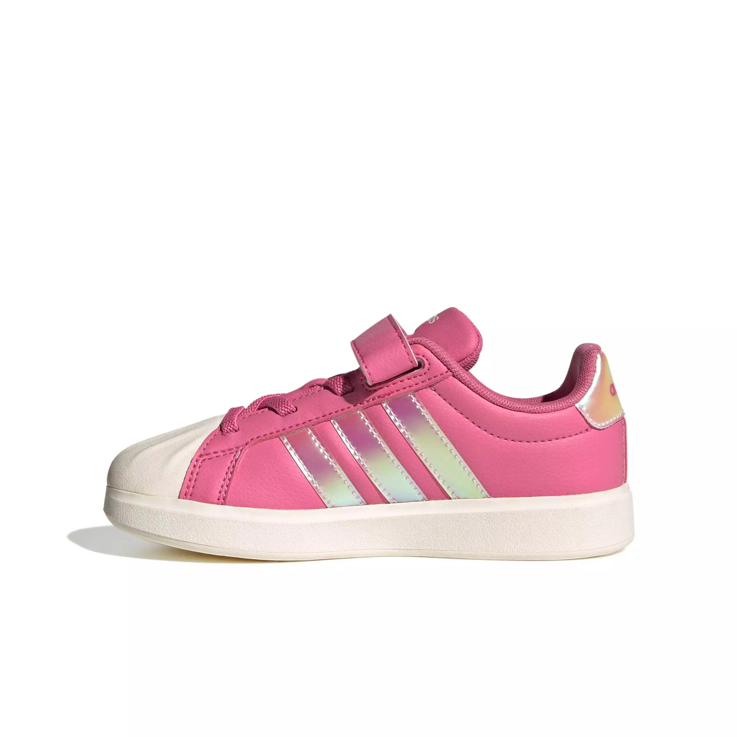 adidas Streettalk "Pink Fusion/Ftwr White/Wonder Quartz" Preschool Girls' Shoe - PINK/WHITE/QUARTZ