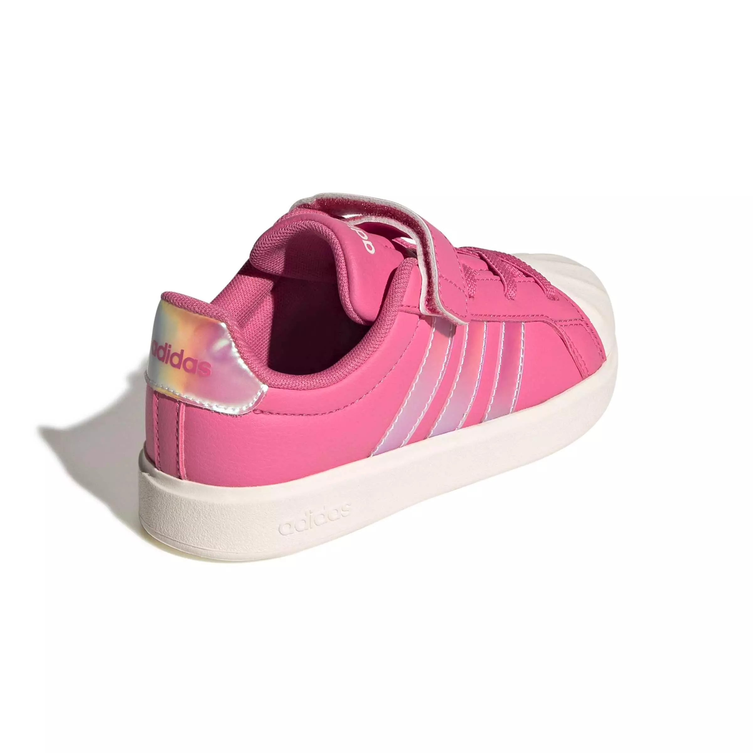 adidas Streettalk "Pink Fusion/Ftwr White/Wonder Quartz" Preschool Girls' Shoe - PINK/WHITE/QUARTZ