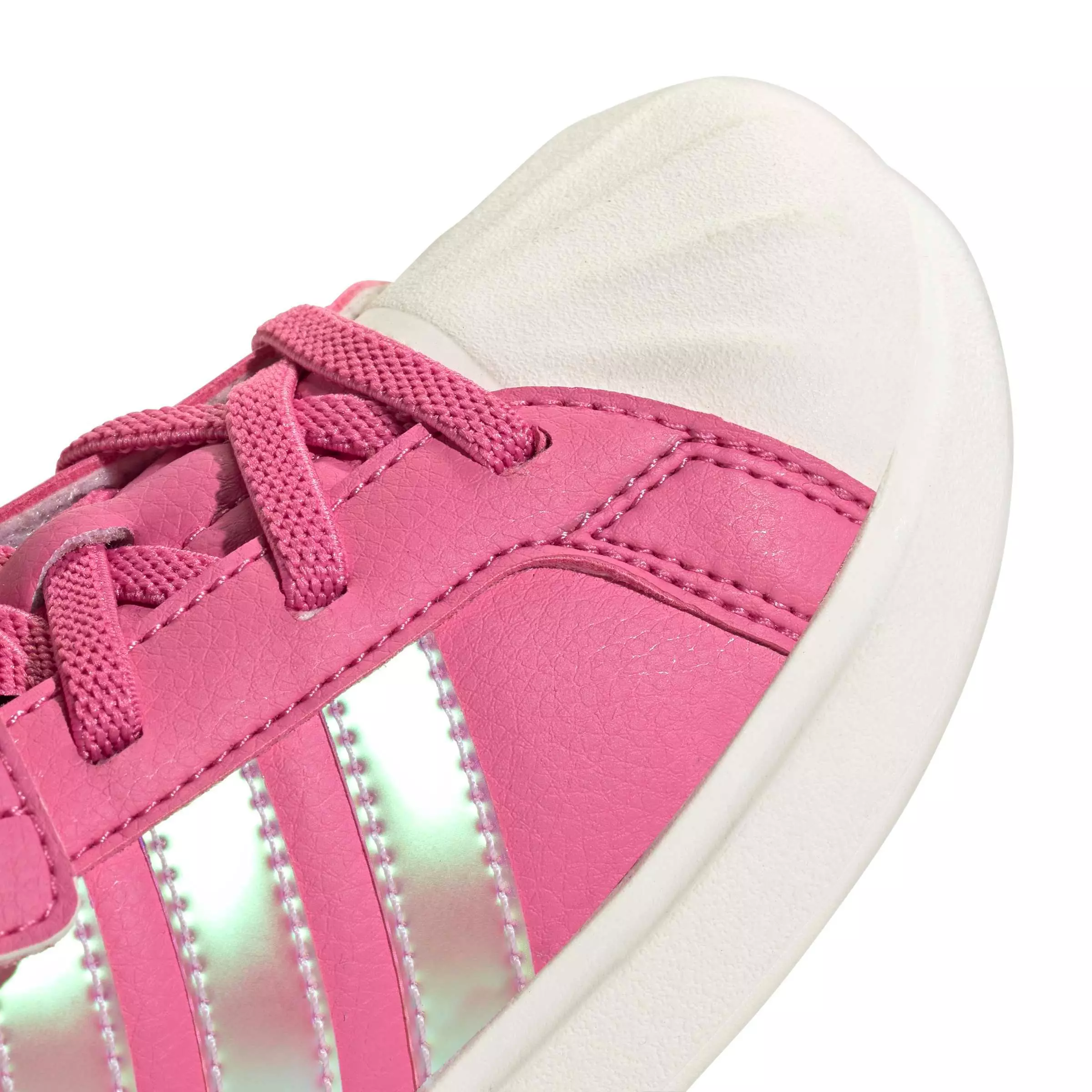 adidas Streettalk "Pink Fusion/Ftwr White/Wonder Quartz" Preschool Girls' Shoe - PINK/WHITE/QUARTZ