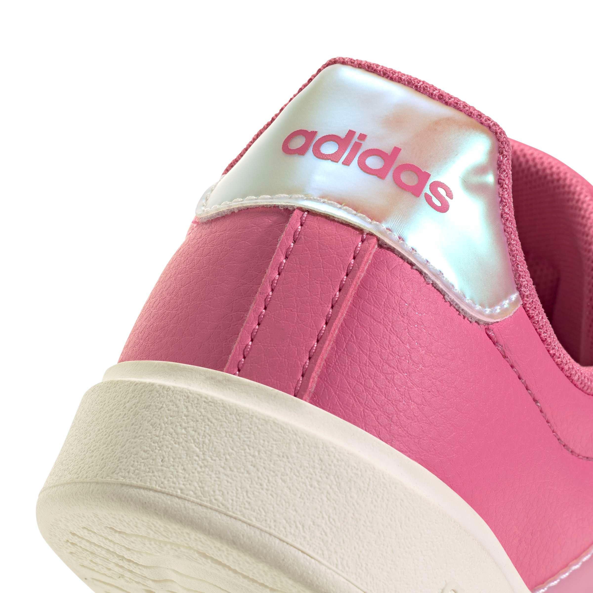 adidas Streettalk "Pink Fusion/Ftwr White/Wonder Quartz" Preschool Girls' Shoe - PINK/WHITE/QUARTZ