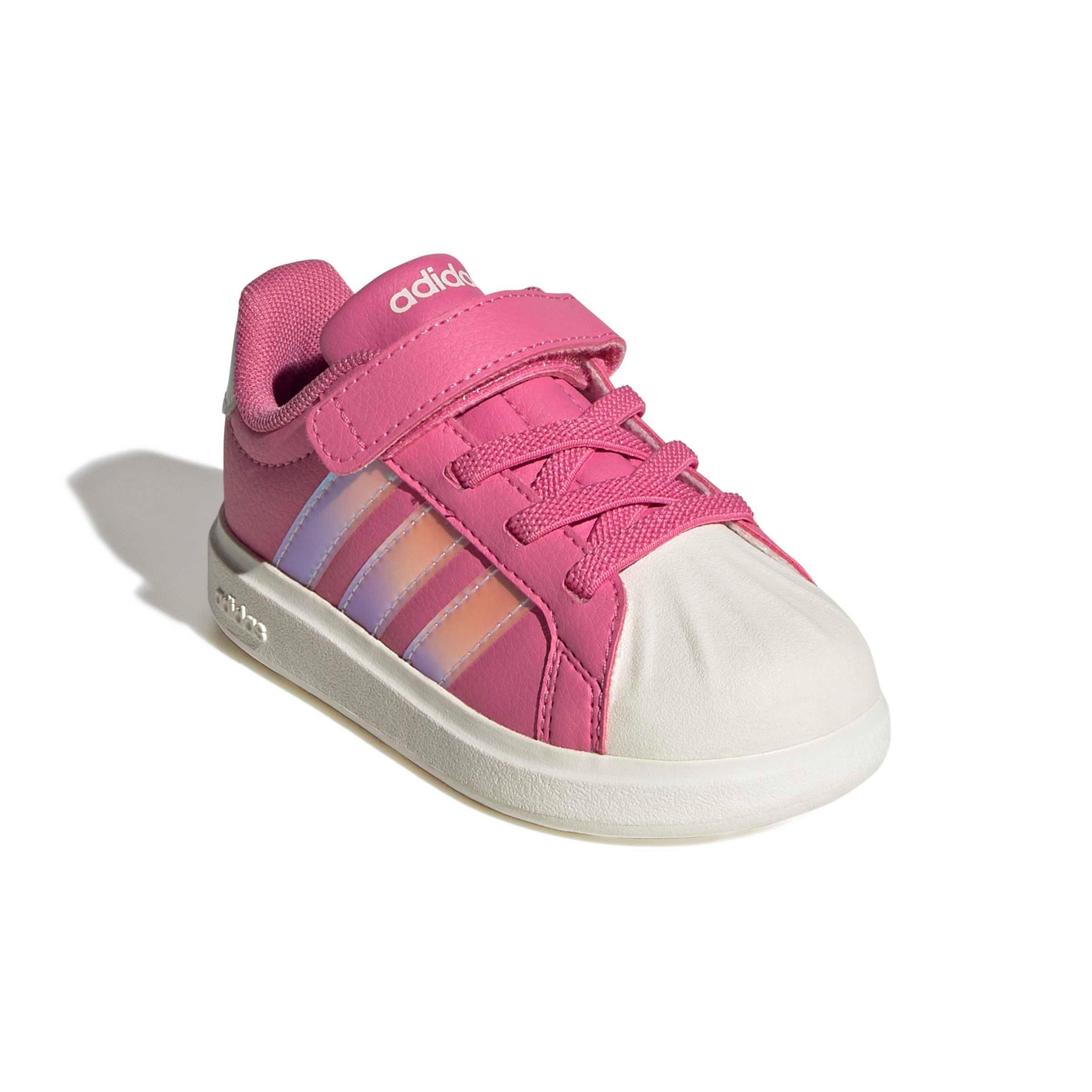 adidas Streettalk "Pink Fusion/Ftwr White/Wonder Quartz" Infant Girls' Shoe - PINK/WHITE/QUARTZ