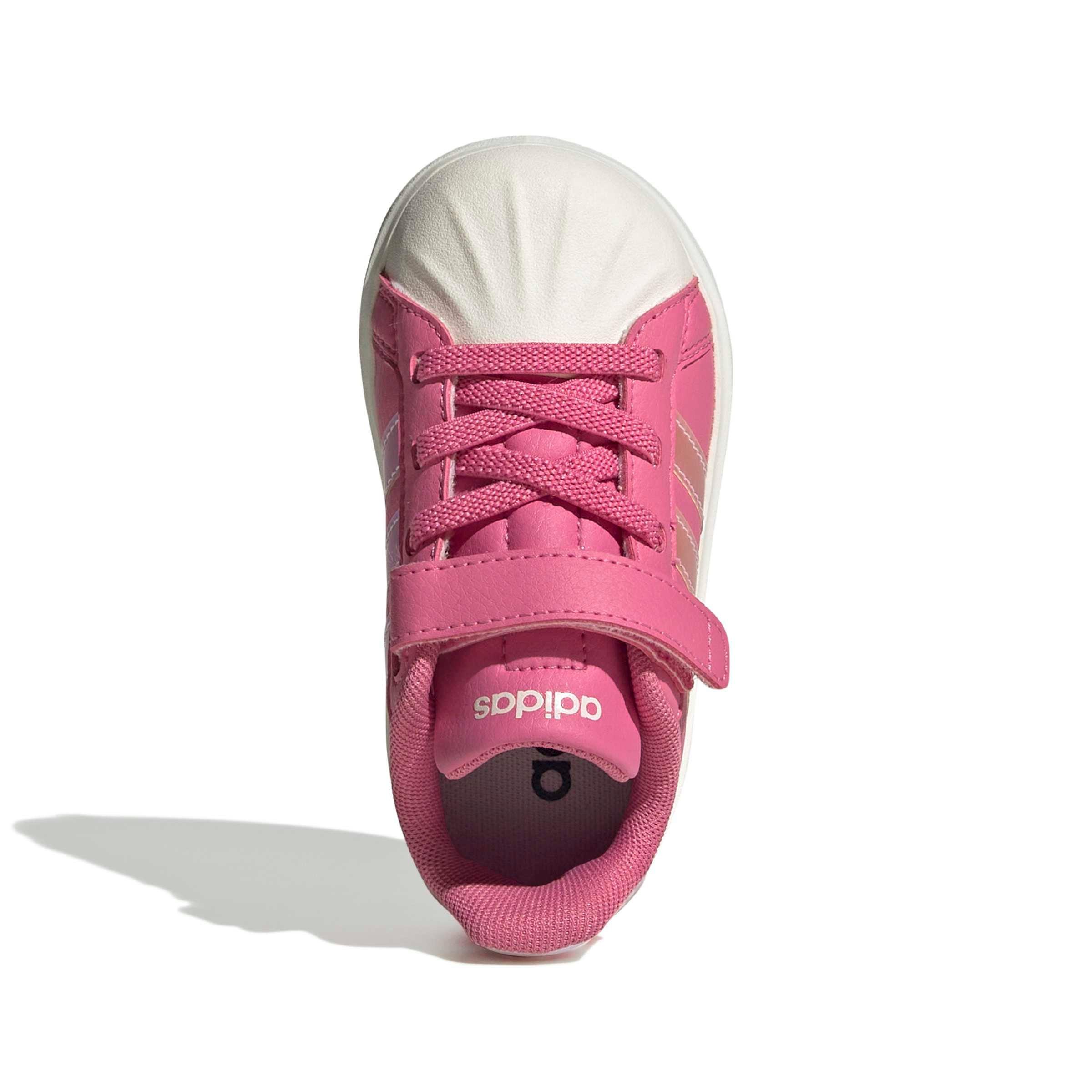 adidas Streettalk "Pink Fusion/Ftwr White/Wonder Quartz" Infant Girls' Shoe - PINK/WHITE/QUARTZ