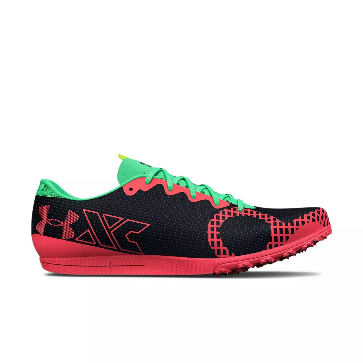 Under Armour Brigade XC 2 "Black/Beta" Unisex Spikeless Track Shoe - BLACK/BETA