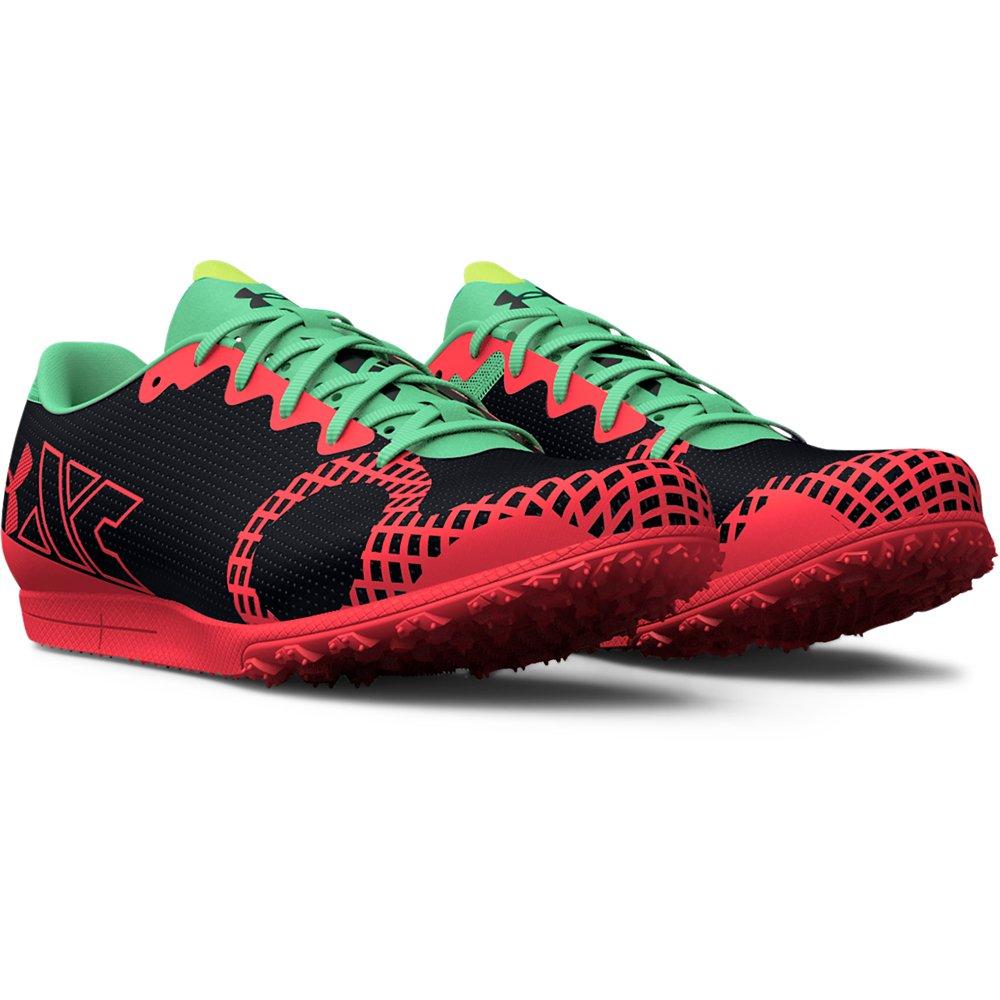 Under Armour Brigade XC 2 "Black/Beta" Unisex Spikeless Track Shoe - BLACK/BETA Thumbnail View 3