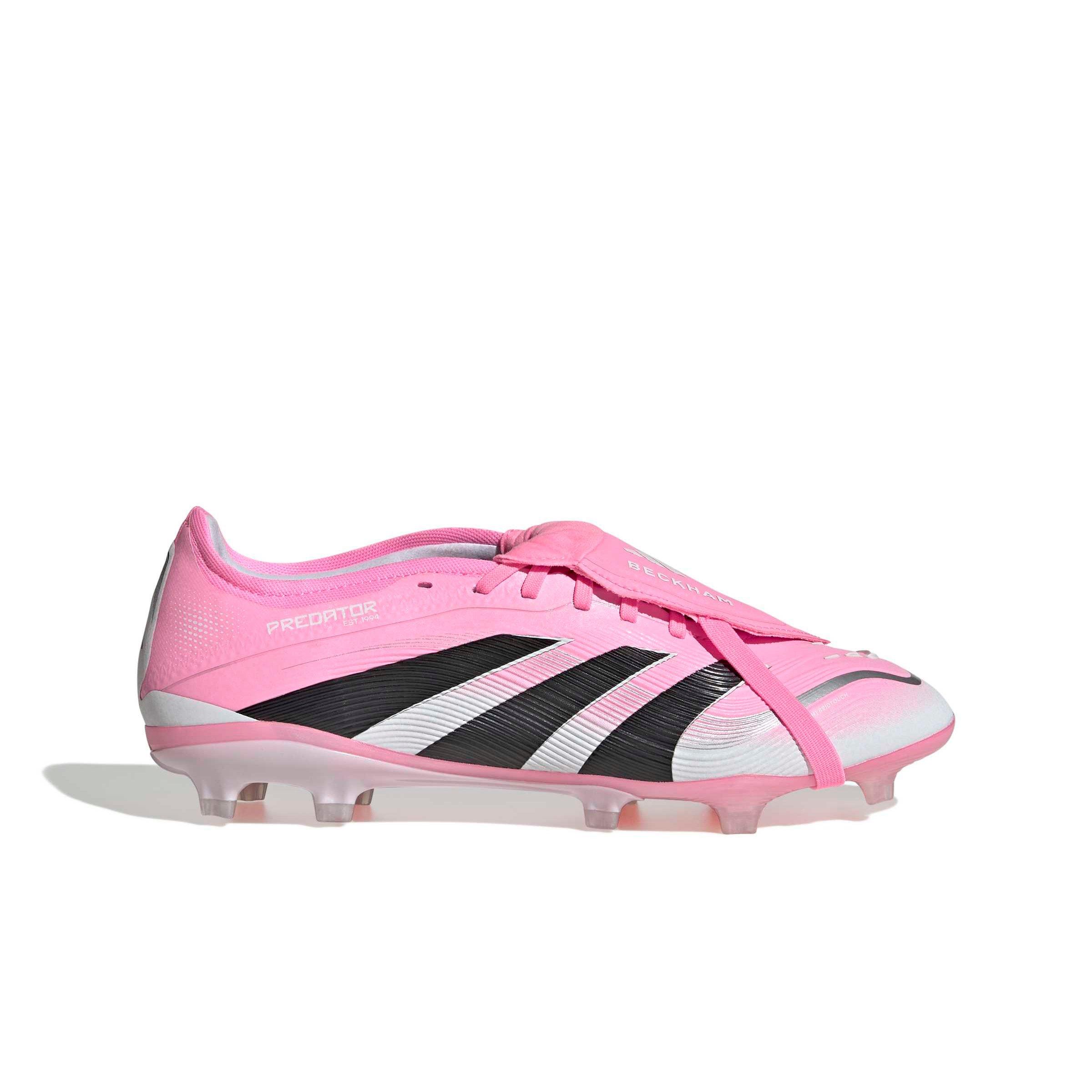 adidas Predator Pro FG "Beam Pink/Core Black/Ftwr White" Men's Soccer Cleat - PINK/BLACK/WHITE Thumbnail View 1