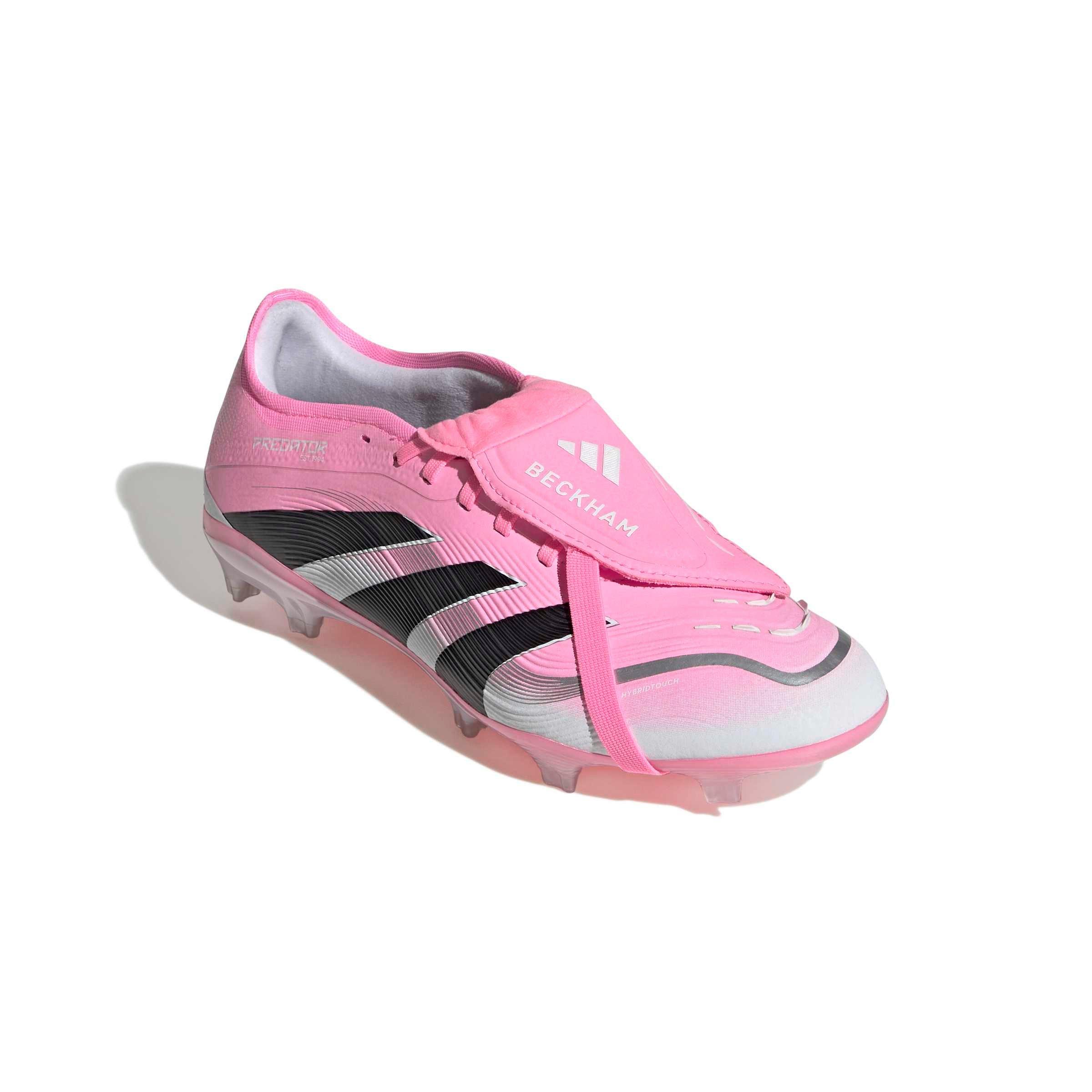 adidas Predator Pro FG "Beam Pink/Core Black/Ftwr White" Men's Soccer Cleat - PINK/BLACK/WHITE Thumbnail View 3