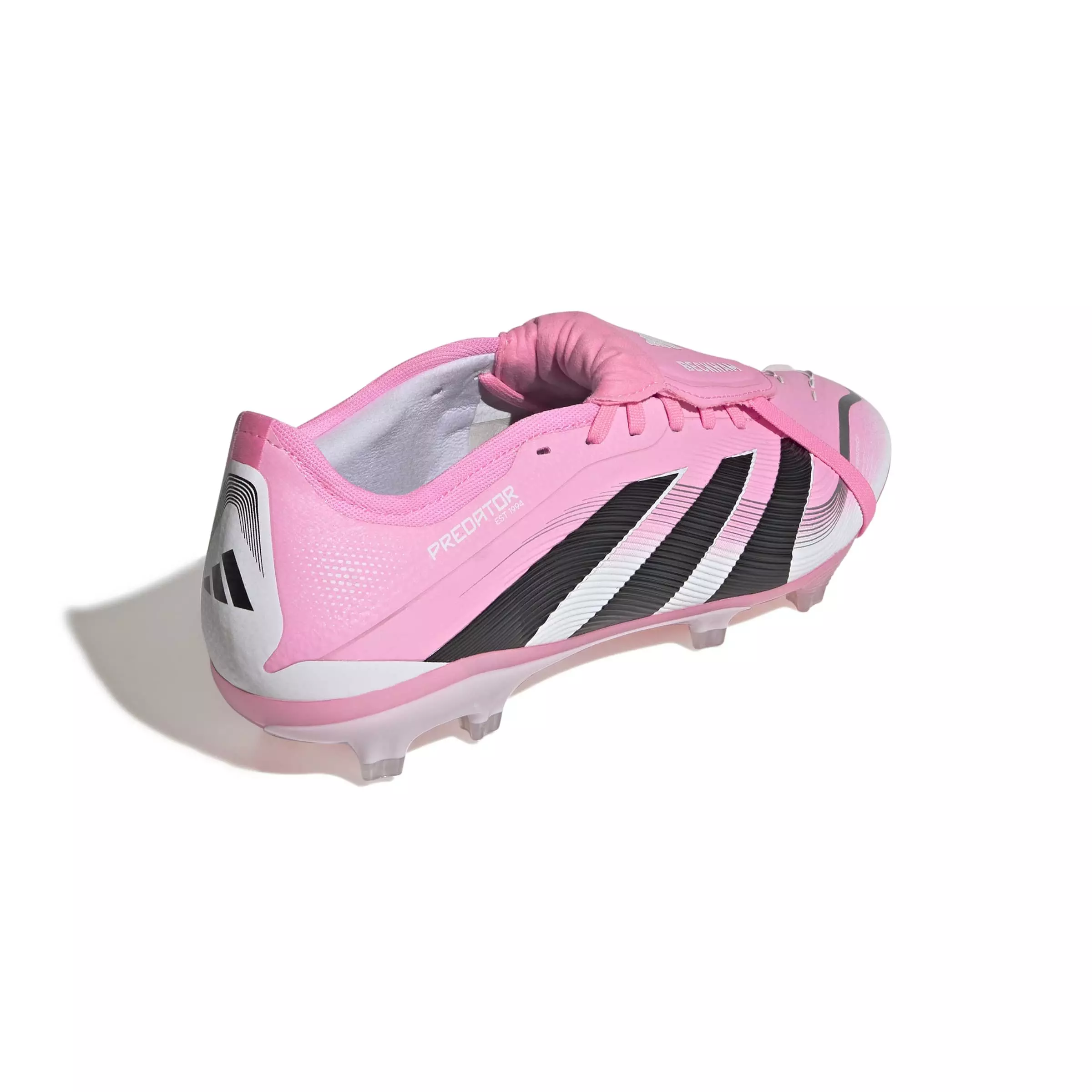 adidas Predator Pro FG "Beam Pink/Core Black/Ftwr White" Men's Soccer Cleat - PINK/BLACK/WHITE