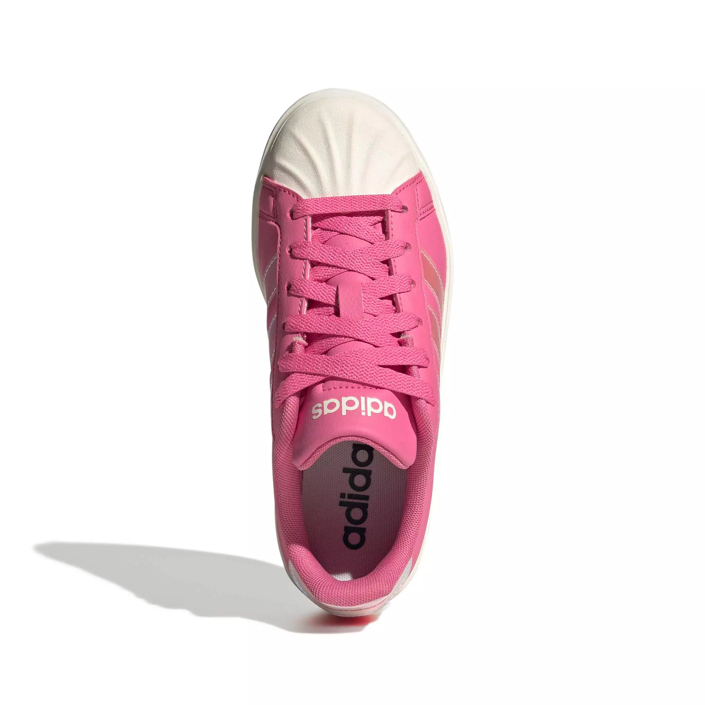 adidas Streettalk "Pink Fusion/Ftwr White/Wonder Quartz" Grade School Girls' Shoe - PINK/WHITE/QUARTZ