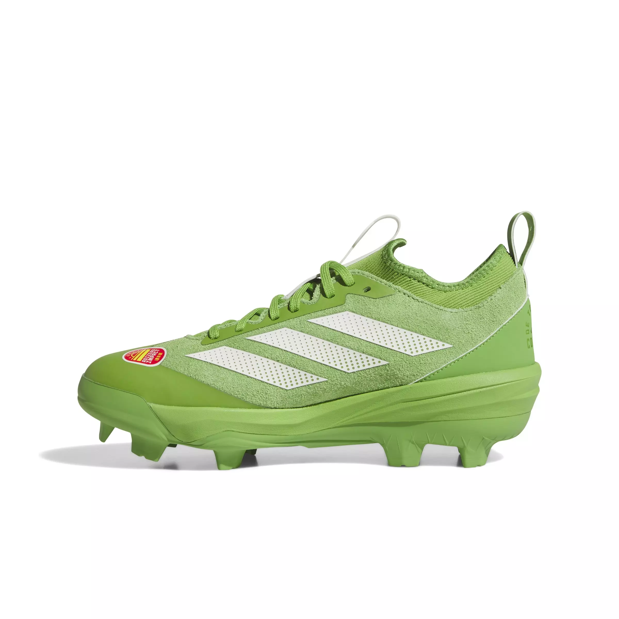adidas Adizero Impact TPU 2.0 BSB Somos "Team Rave Green/Rave Green/Off White" Men's Baseball Cleat - GREEN/GREEN/OFF WHITE