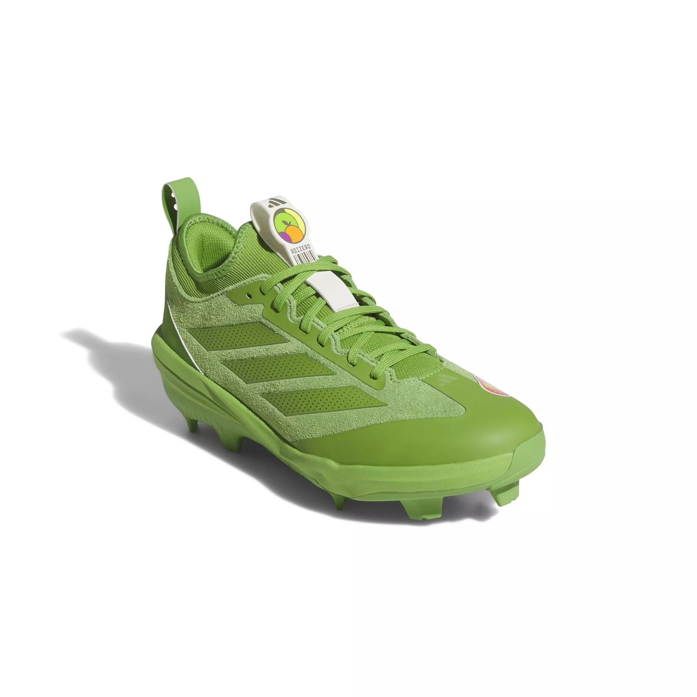 adidas Adizero Impact TPU 2.0 BSB Somos "Team Rave Green/Rave Green/Off White" Men's Baseball Cleat - GREEN/GREEN/OFF WHITE