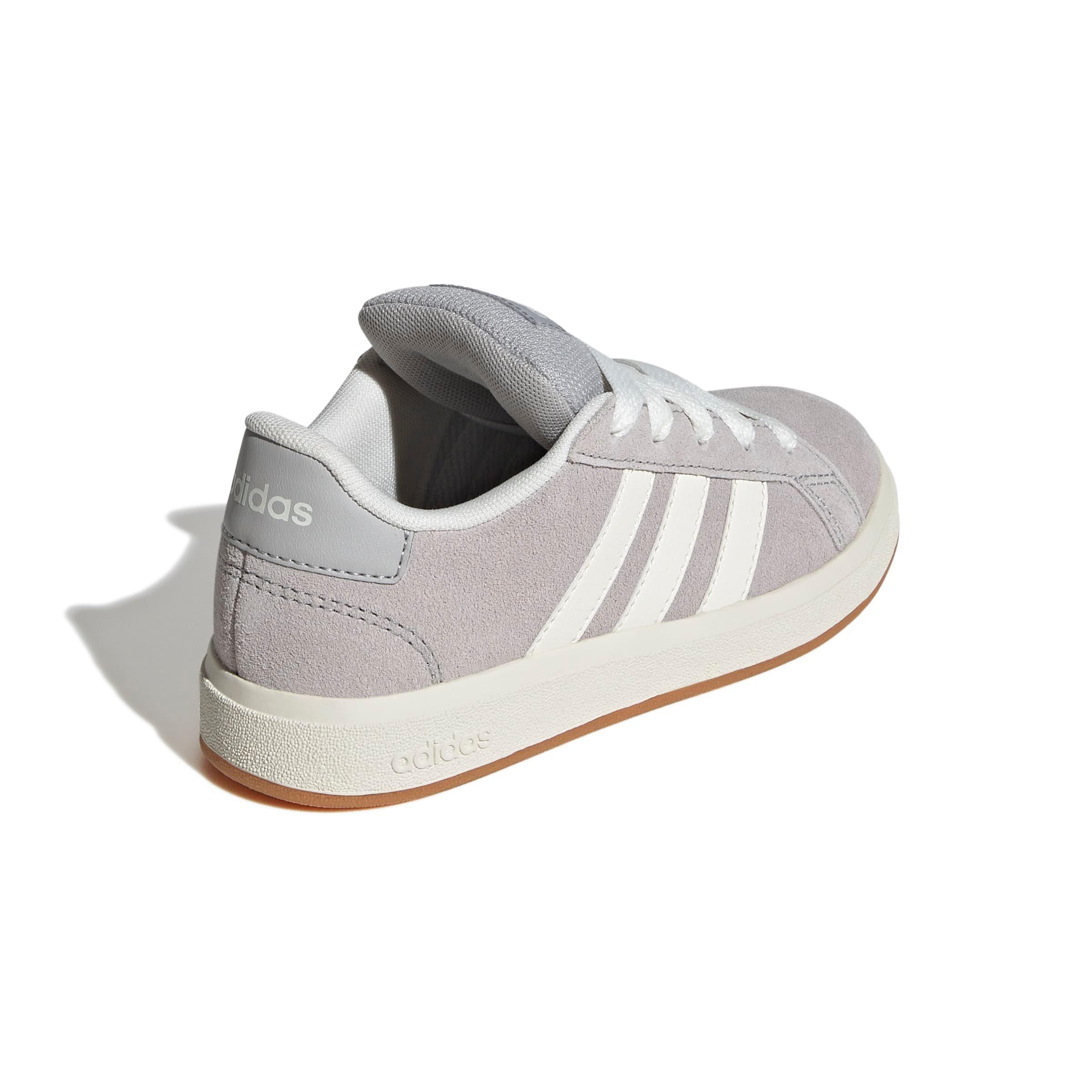 adidas Grand Court 00s "Grey Two/Off White/Gum 10" Preschool Boys' Shoe - GREY/OFF WHITE/GUM