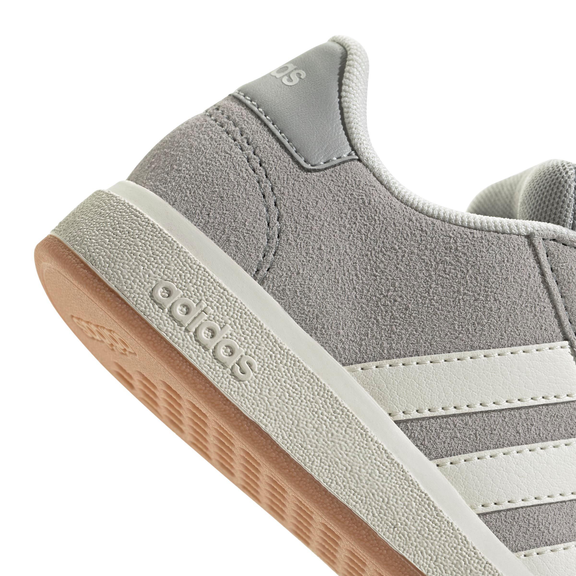 adidas Grand Court 00s "Grey Two/Off White/Gum 10" Preschool Boys' Shoe - GREY/OFF WHITE/GUM
