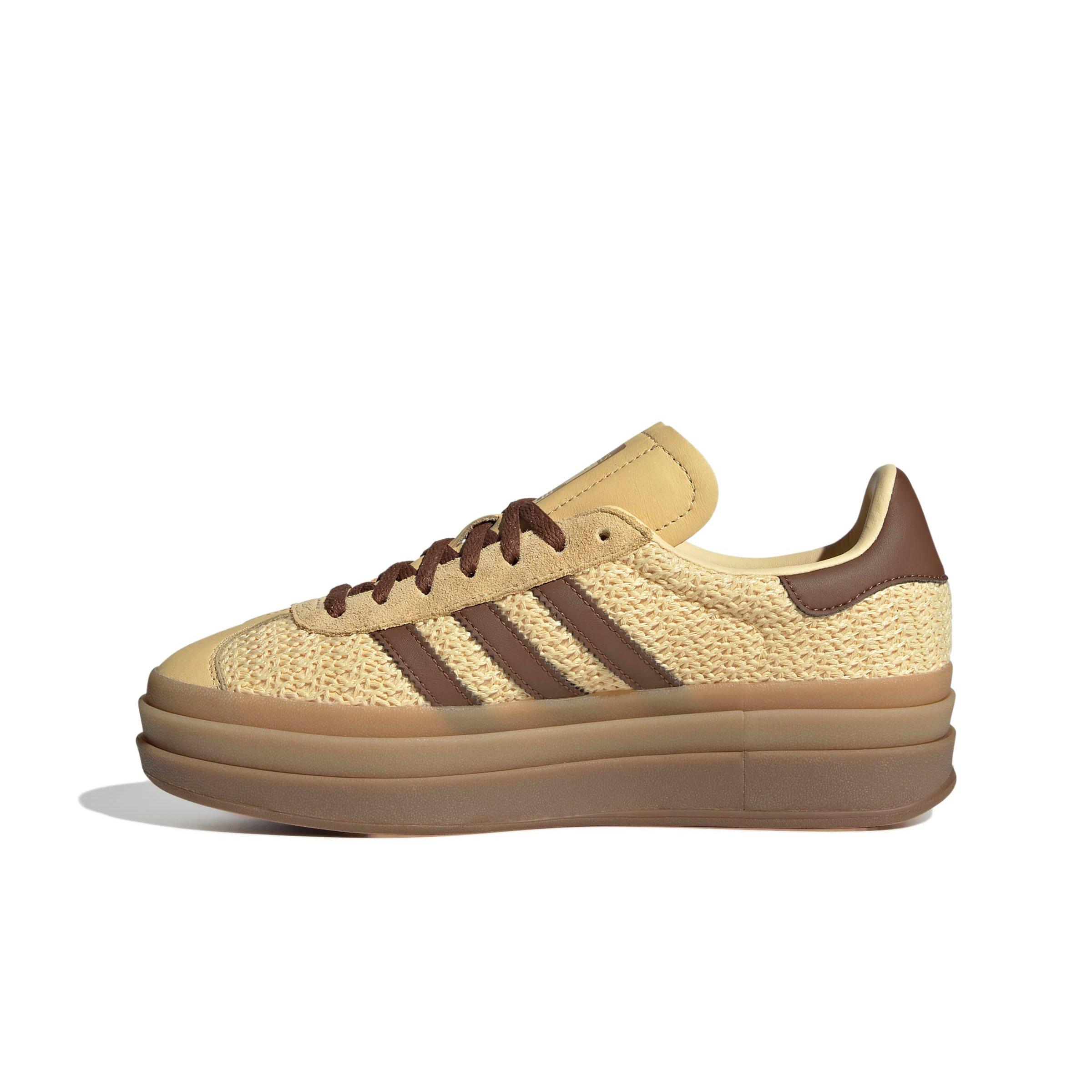 adidas Originals Gazelle Bold "Orange Tint/Preloved Brown/Gold Metallic" Women's Shoe - ORANGE/BROWN/GOLD Thumbnail View 2