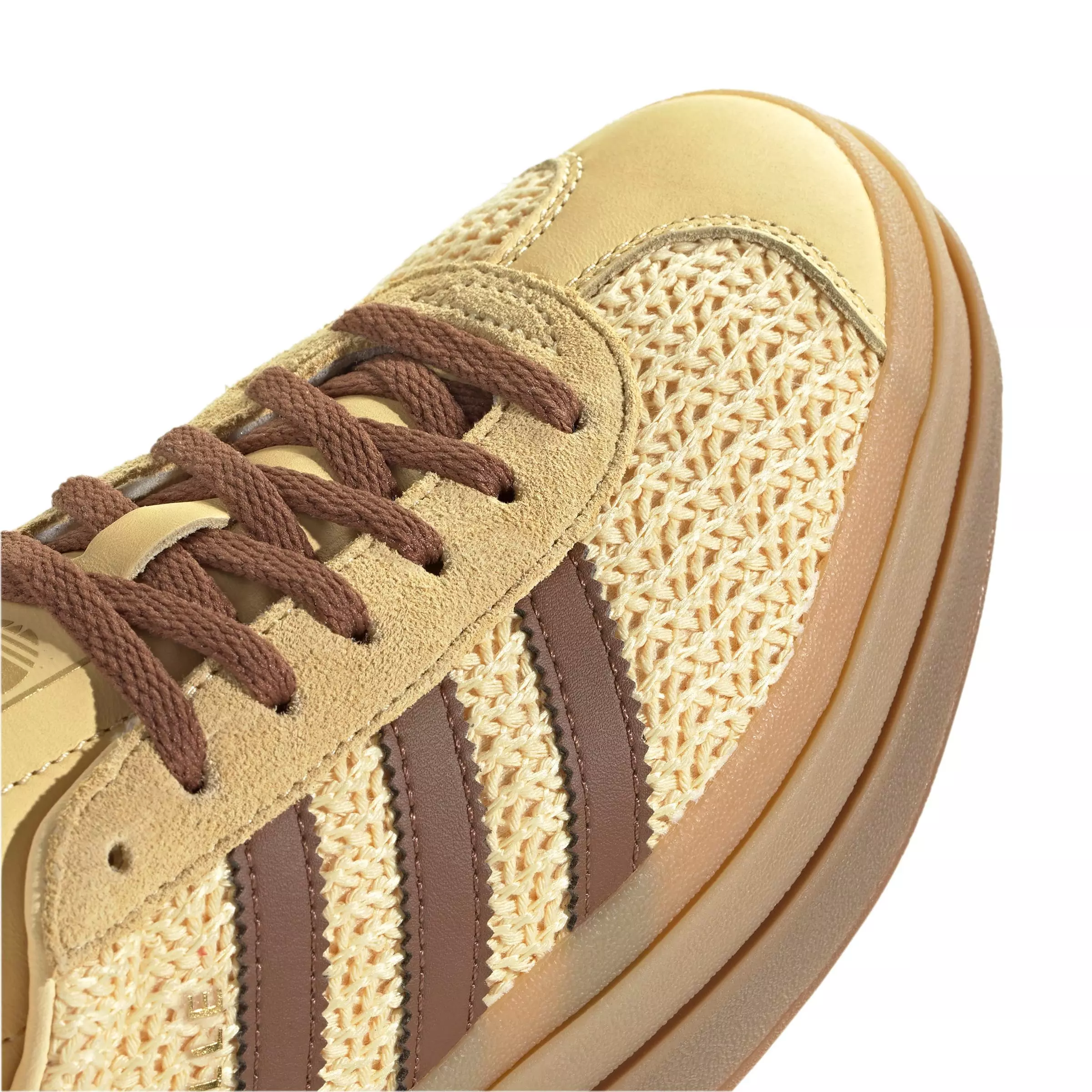 adidas Originals Gazelle Bold "Orange Tint/Preloved Brown/Gold Metallic" Women's Shoe - ORANGE/BROWN/GOLD