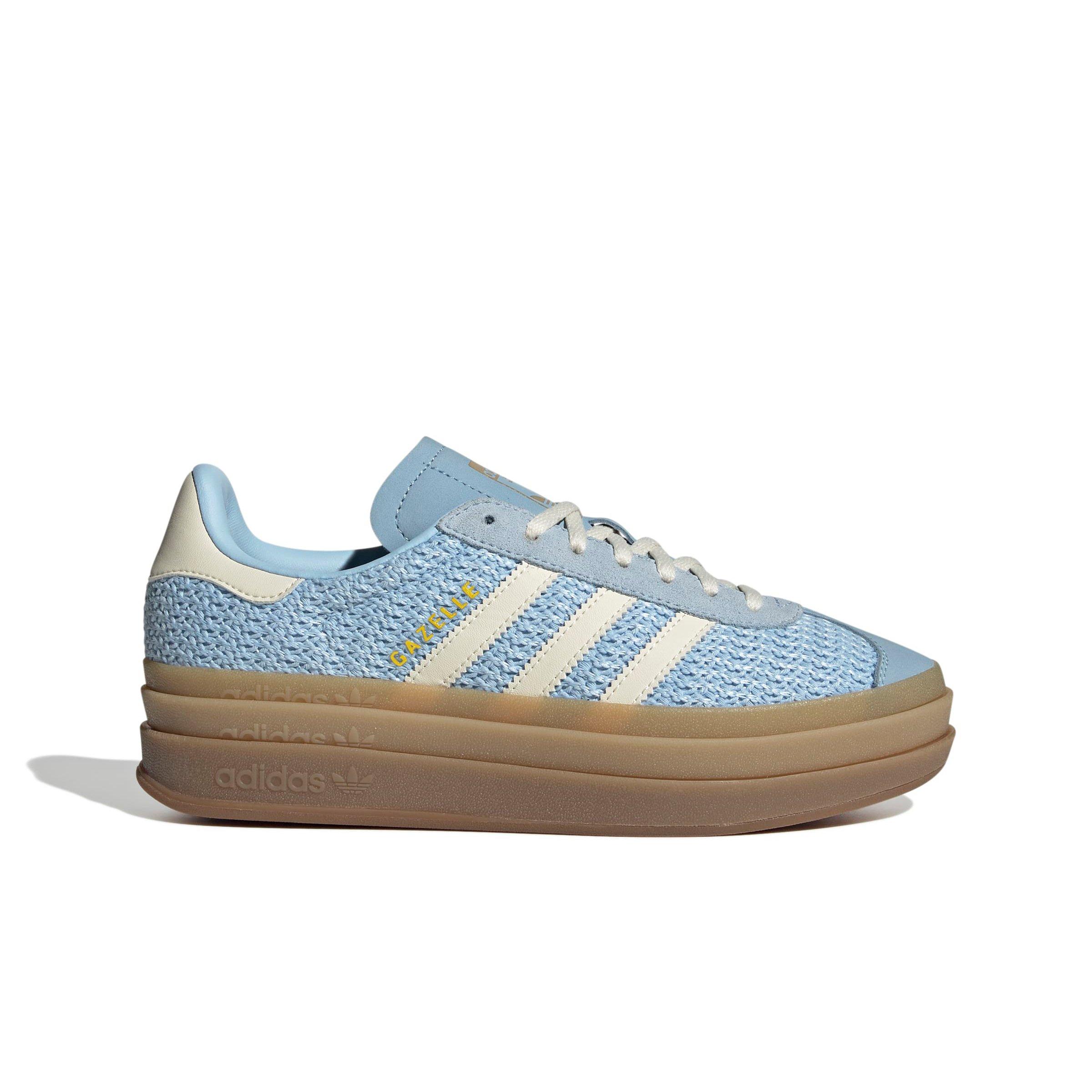 adidas Originals Gazelle Bold "Clear Sky/Sand Strata/Cream White" Women's Shoe - SKY/SAND/CREAM Thumbnail View 1