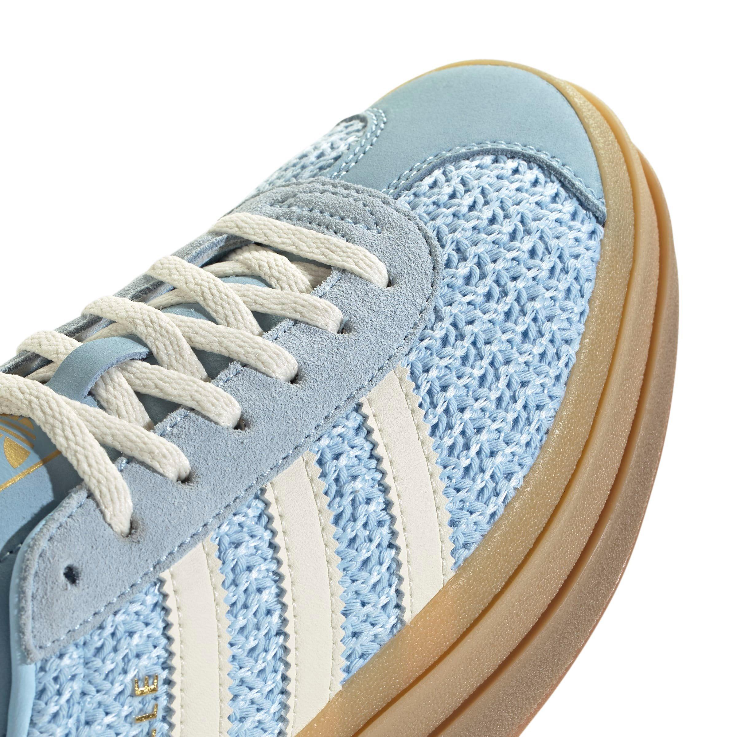 adidas Originals Gazelle Bold "Clear Sky/Sand Strata/Cream White" Women's Shoe - SKY/SAND/CREAM Thumbnail View 8