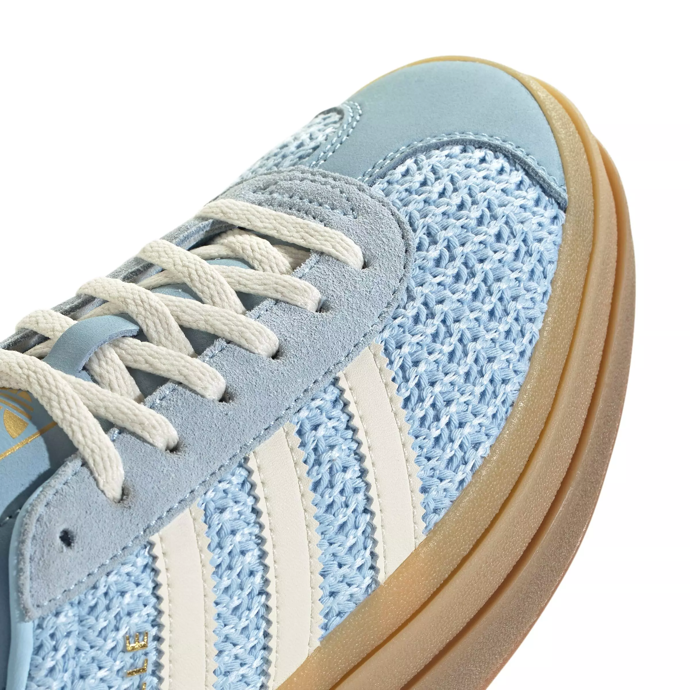 adidas Originals Gazelle Bold "Clear Sky/Sand Strata/Cream White" Women's Shoe - SKY/SAND/CREAM