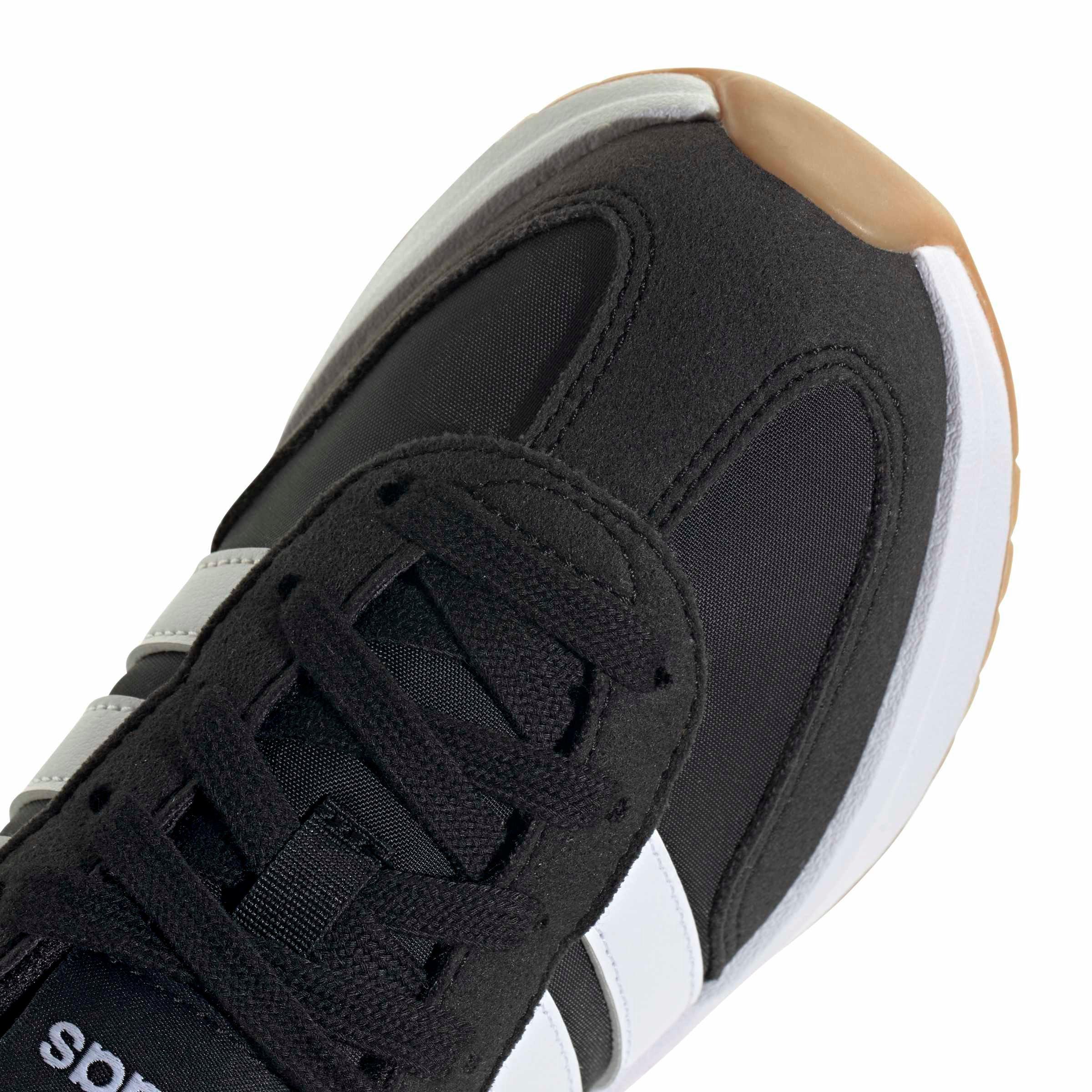 adidas Run 70s 2.0 "Core Black/Ftwr White/Gum 3" Grade School Boys' Shoe - BLACK/WHITE/GUM