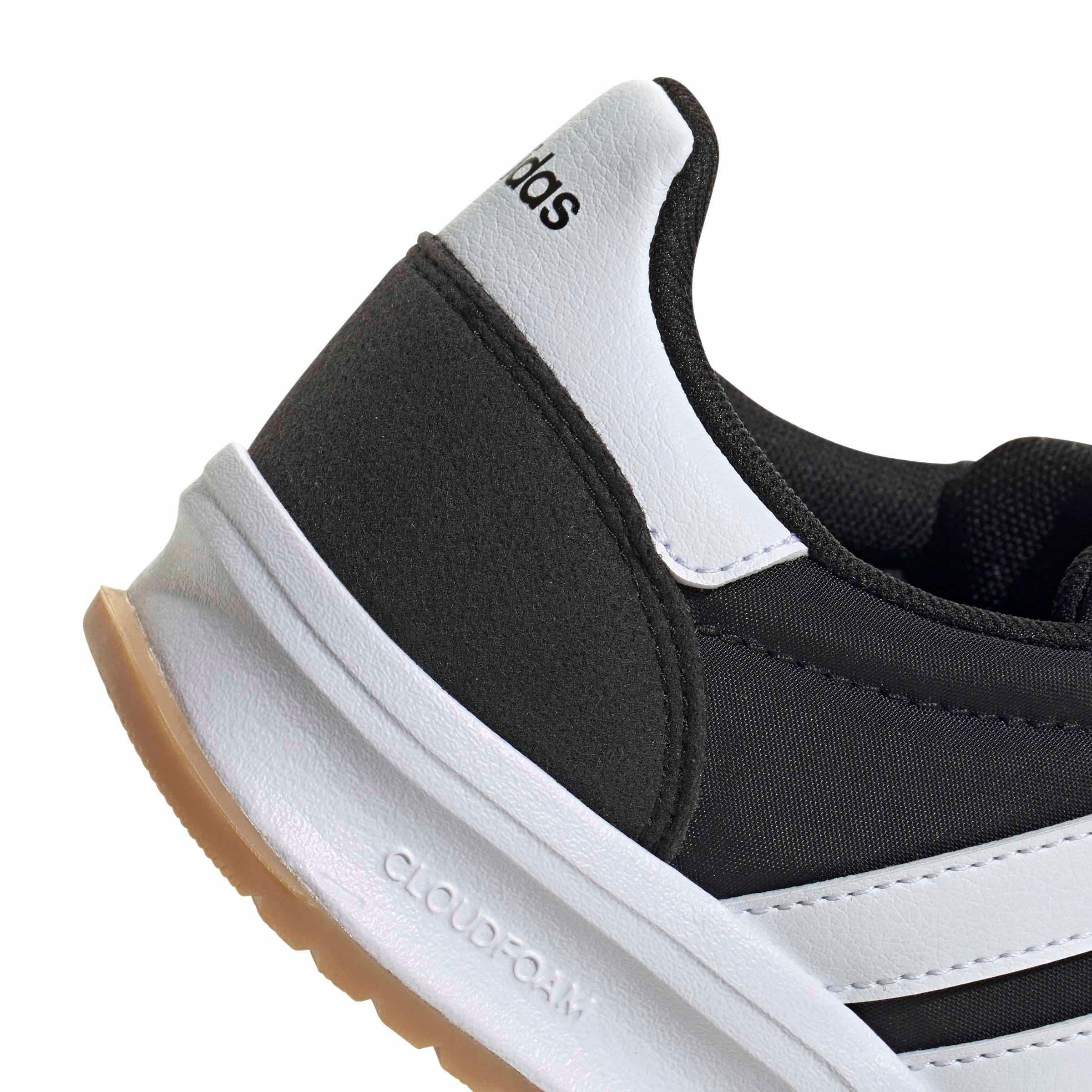 adidas Run 70s 2.0 "Core Black/Ftwr White/Gum 3" Grade School Boys' Shoe - BLACK/WHITE/GUM