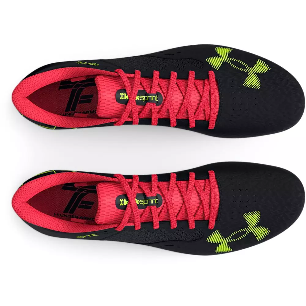 Under Armour Kick Sprint 4 "Black/Beta" Unisex Track Spike - BLACK/BETA