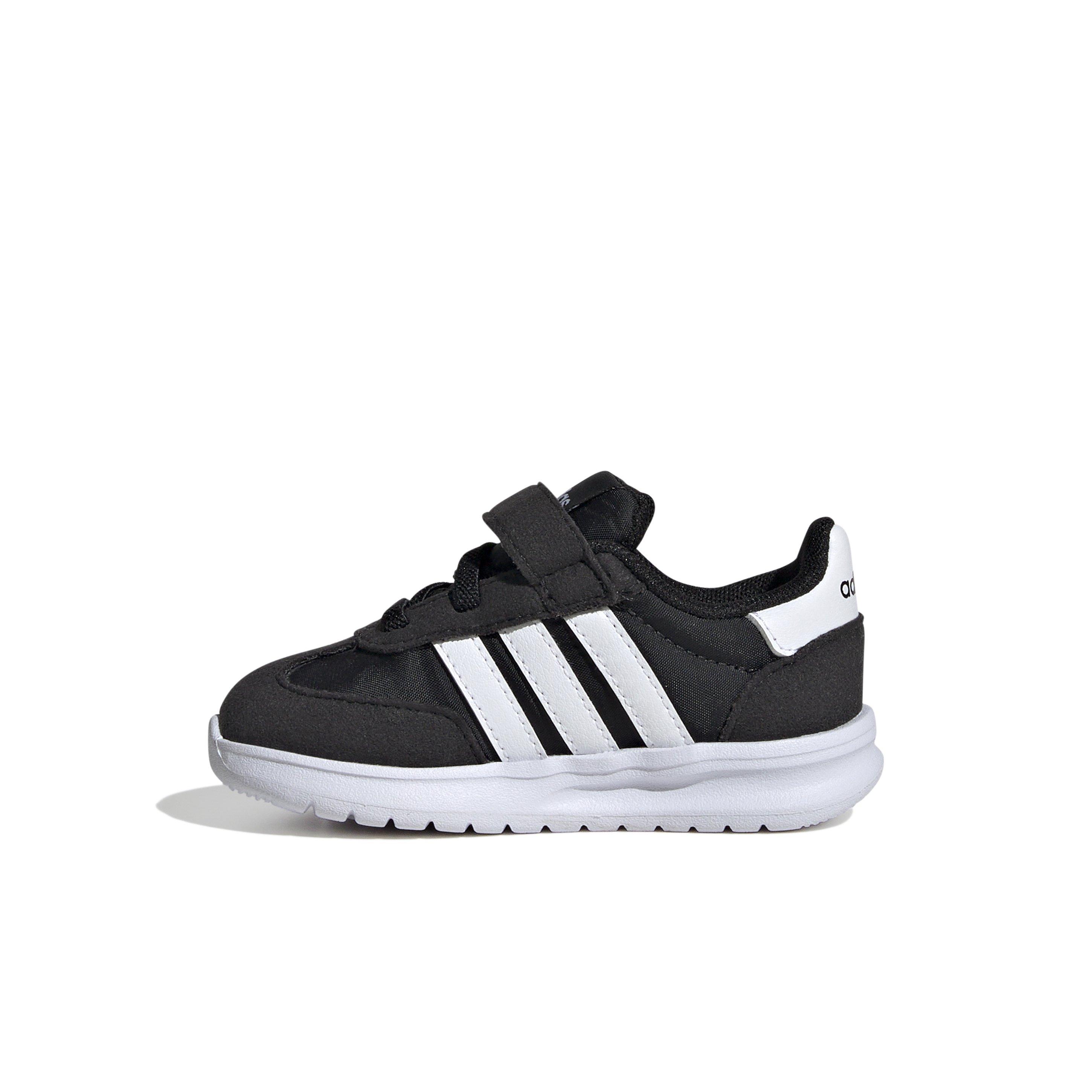 adidas Run 70s 2.0 "Core Black/Ftwr White/Core Black" Infant Boys' Shoe - BLACK/WHITE/BLACK