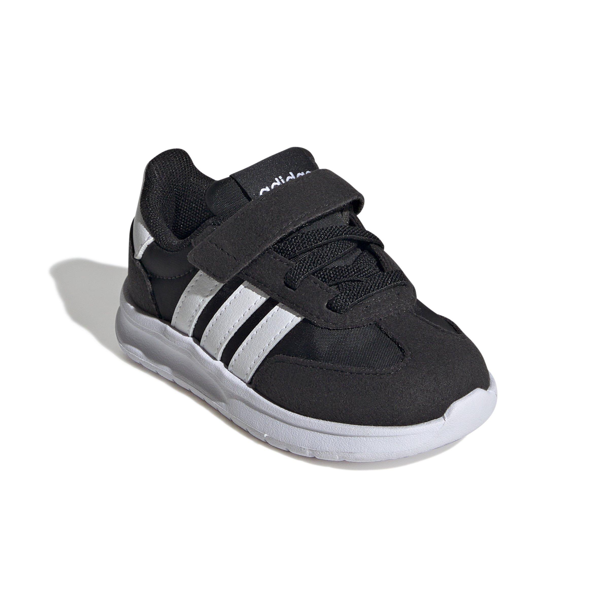 adidas Run 70s 2.0 "Core Black/Ftwr White/Core Black" Infant Boys' Shoe - BLACK/WHITE/BLACK