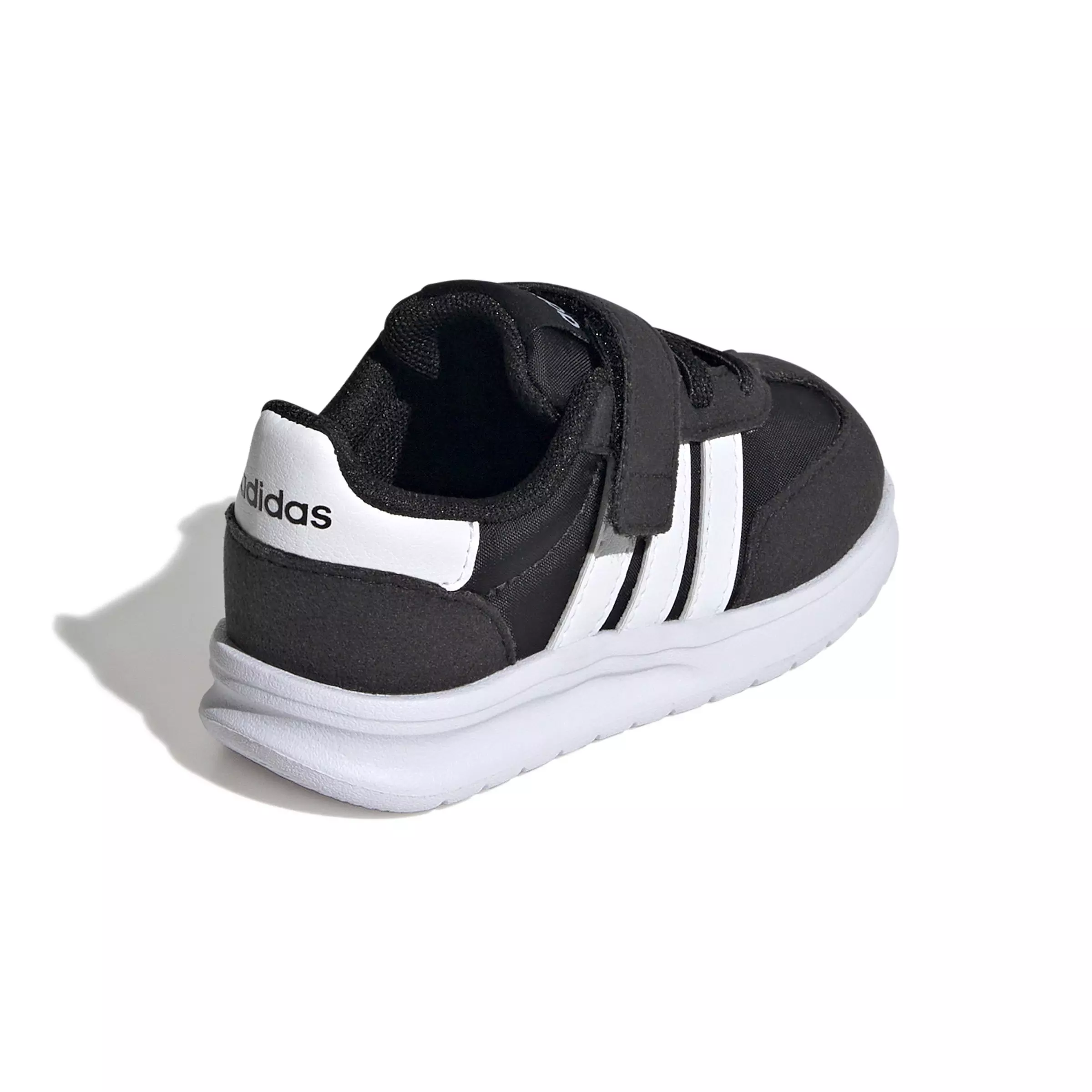 adidas Run 70s 2.0 "Core Black/Ftwr White/Core Black" Infant Boys' Shoe - BLACK/WHITE/BLACK