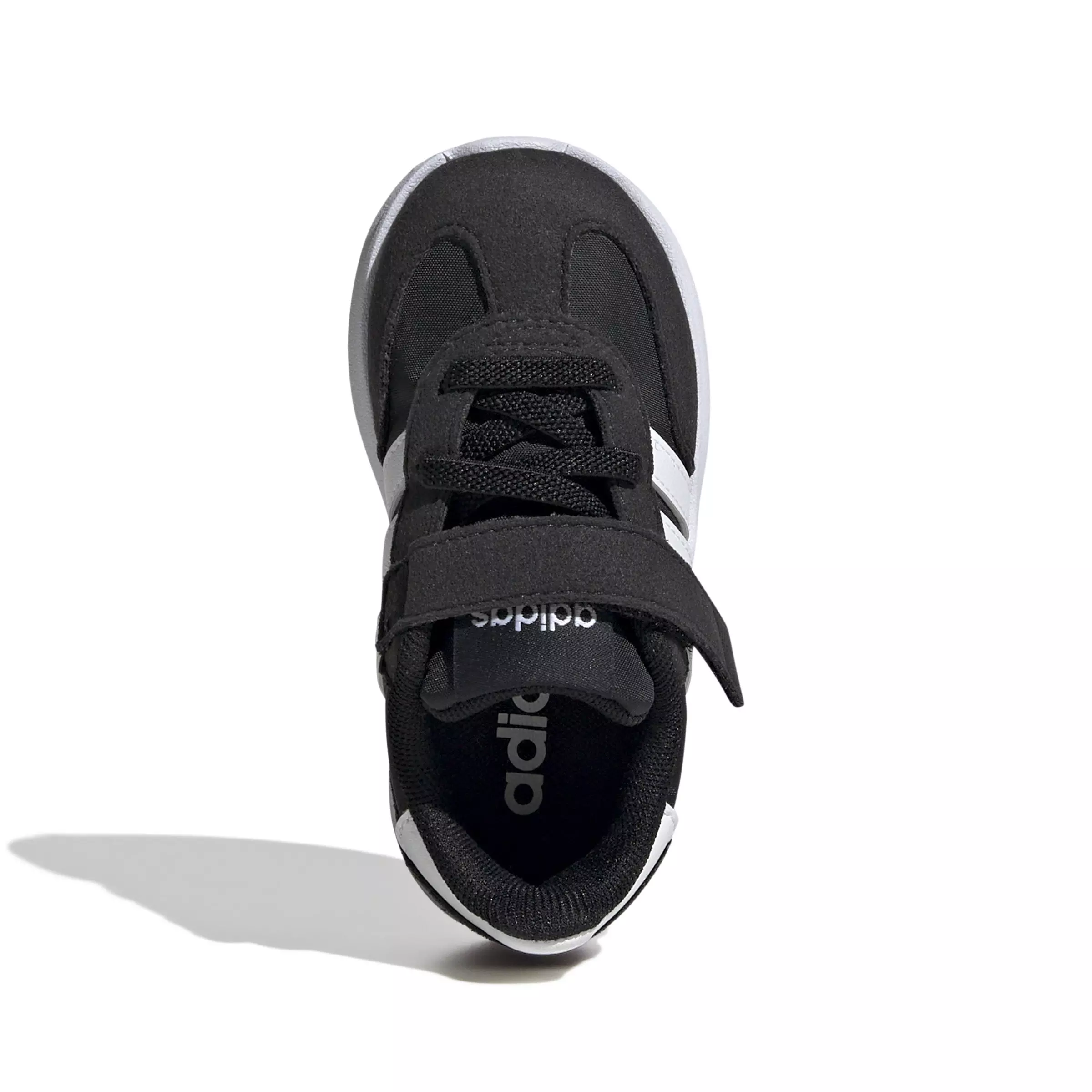 adidas Run 70s 2.0 "Core Black/Ftwr White/Core Black" Infant Boys' Shoe - BLACK/WHITE/BLACK