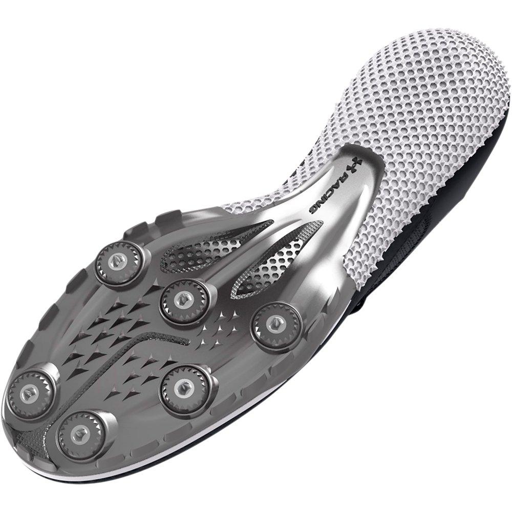 Under Armour Kick Sprint 4 "Black/White" Unisex Track Spike - BLACK/WHITE Thumbnail View 4