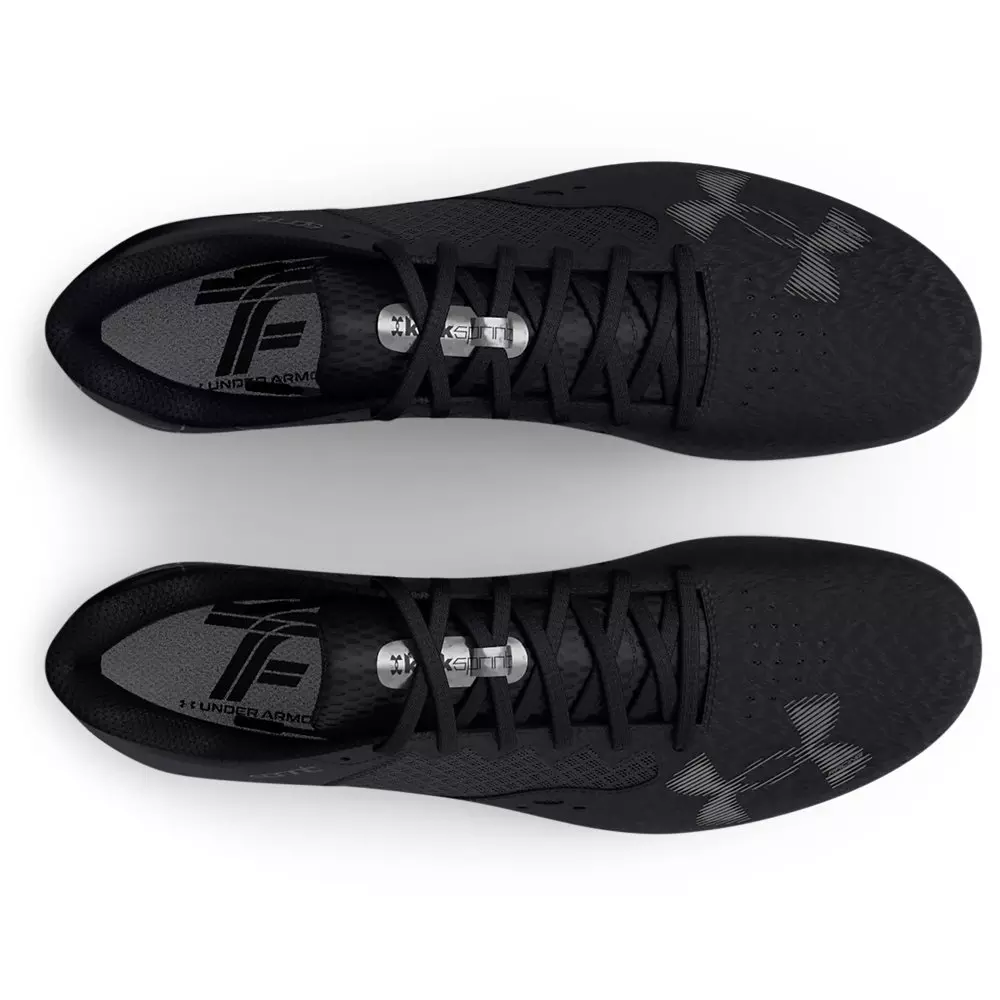 Under Armour Kick Sprint 4 "Black/White" Unisex Track Spike - BLACK/WHITE
