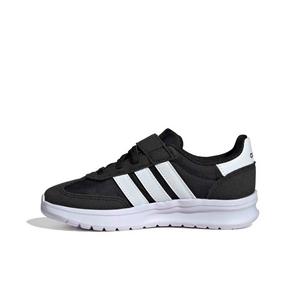 adidas Run 70s 2.0 "Core Black/Ftwr White/Gum 3" Preschool Boys' Shoe - BLACK/WHITE/GUM
