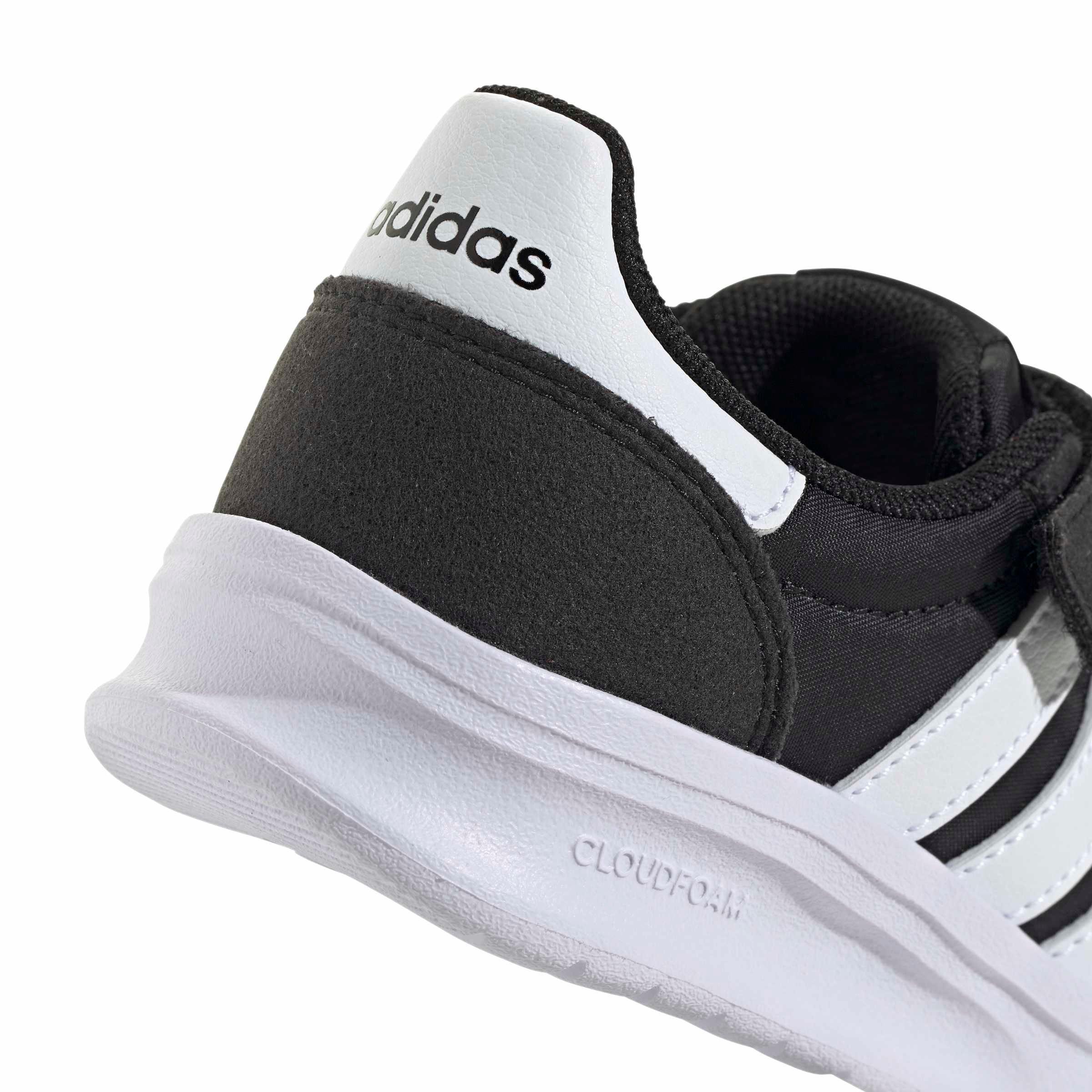 adidas Run 70s 2.0 "Core Black/Ftwr White/Gum 3" Preschool Boys' Shoe - BLACK/WHITE/GUM