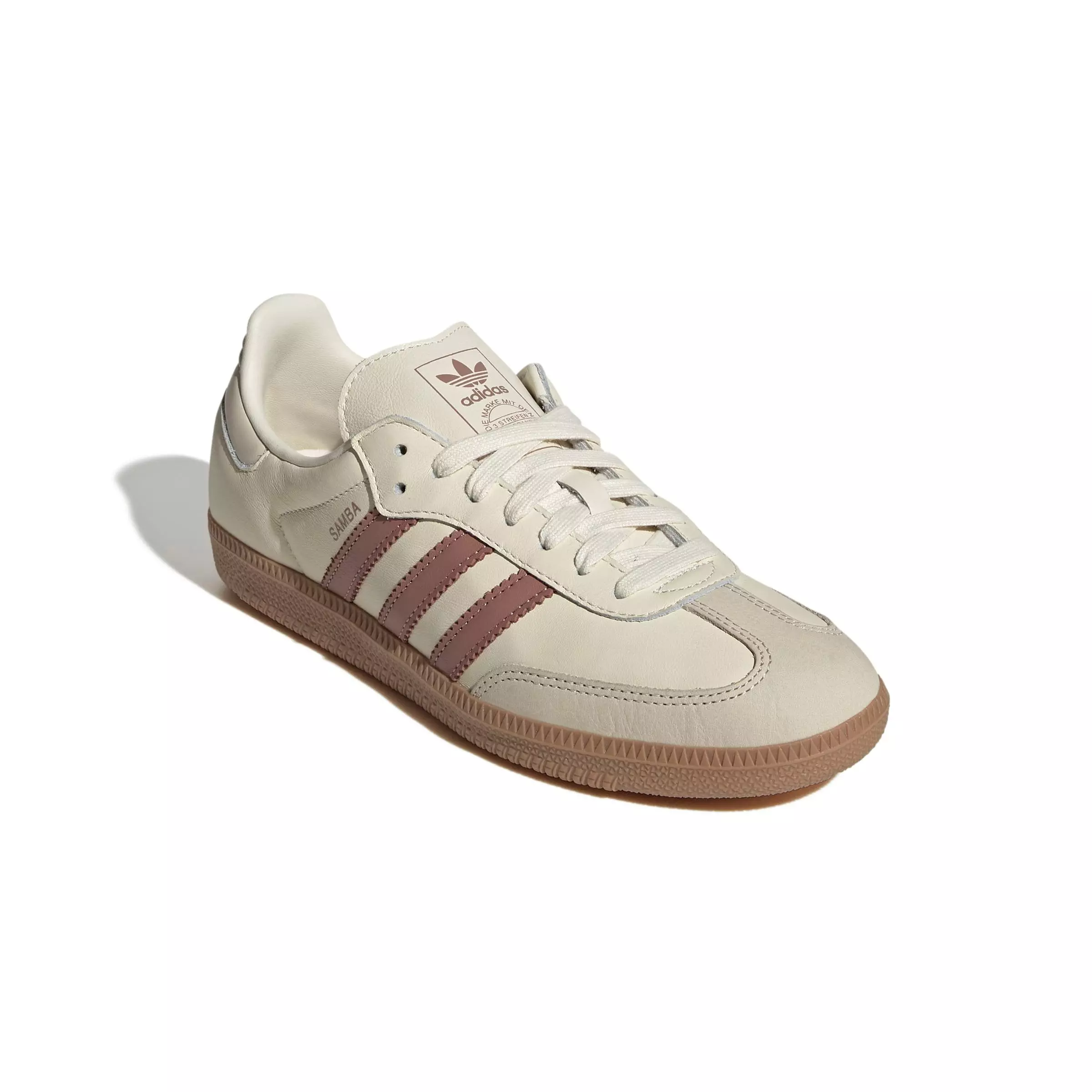 adidas Originals Samba OG "Cream White/Wonder White/Warm Clay" Women's Shoe - CREAM/WHITE/CLAY
