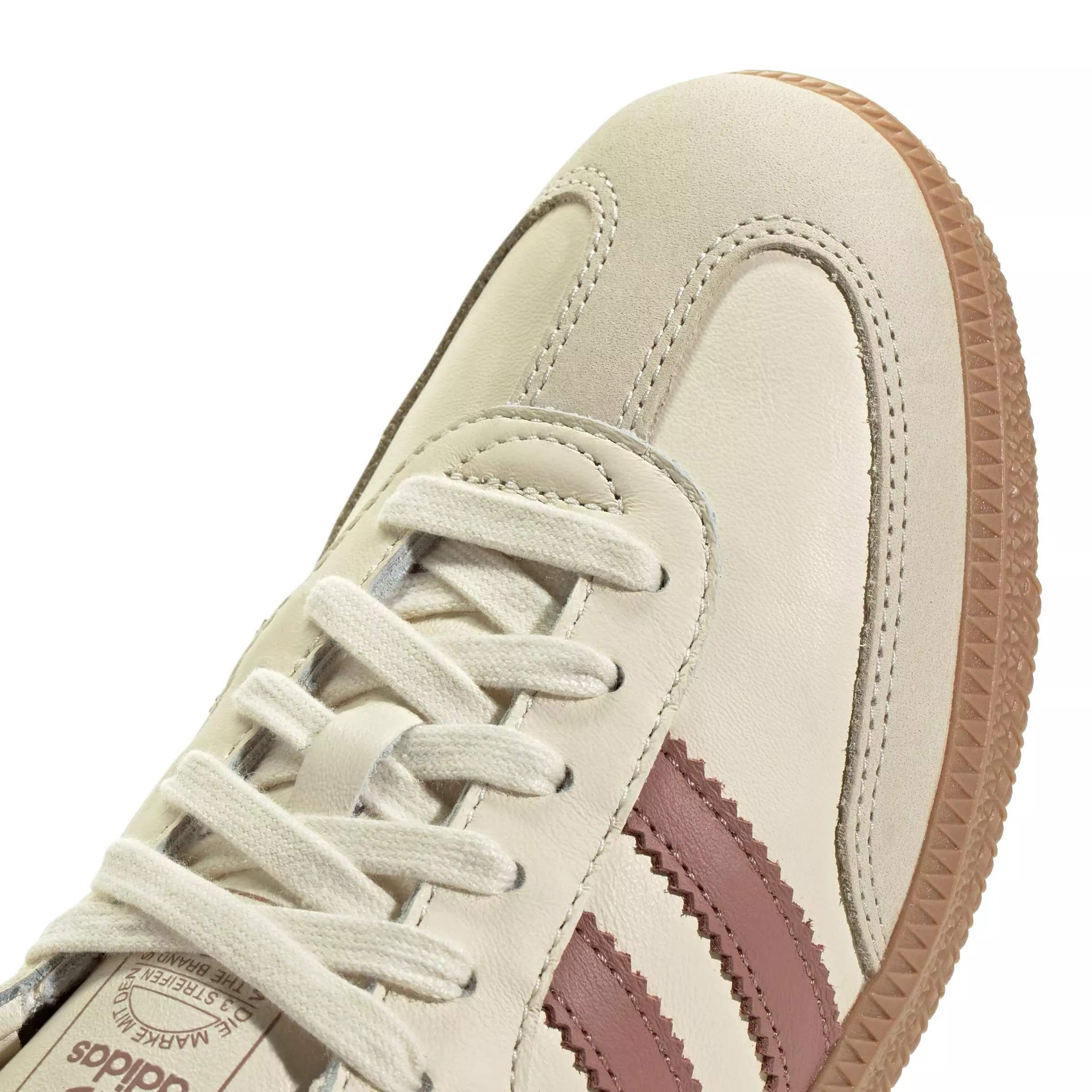 adidas Originals Samba OG "Cream White/Wonder White/Warm Clay" Women's Shoe - CREAM/WHITE/CLAY
