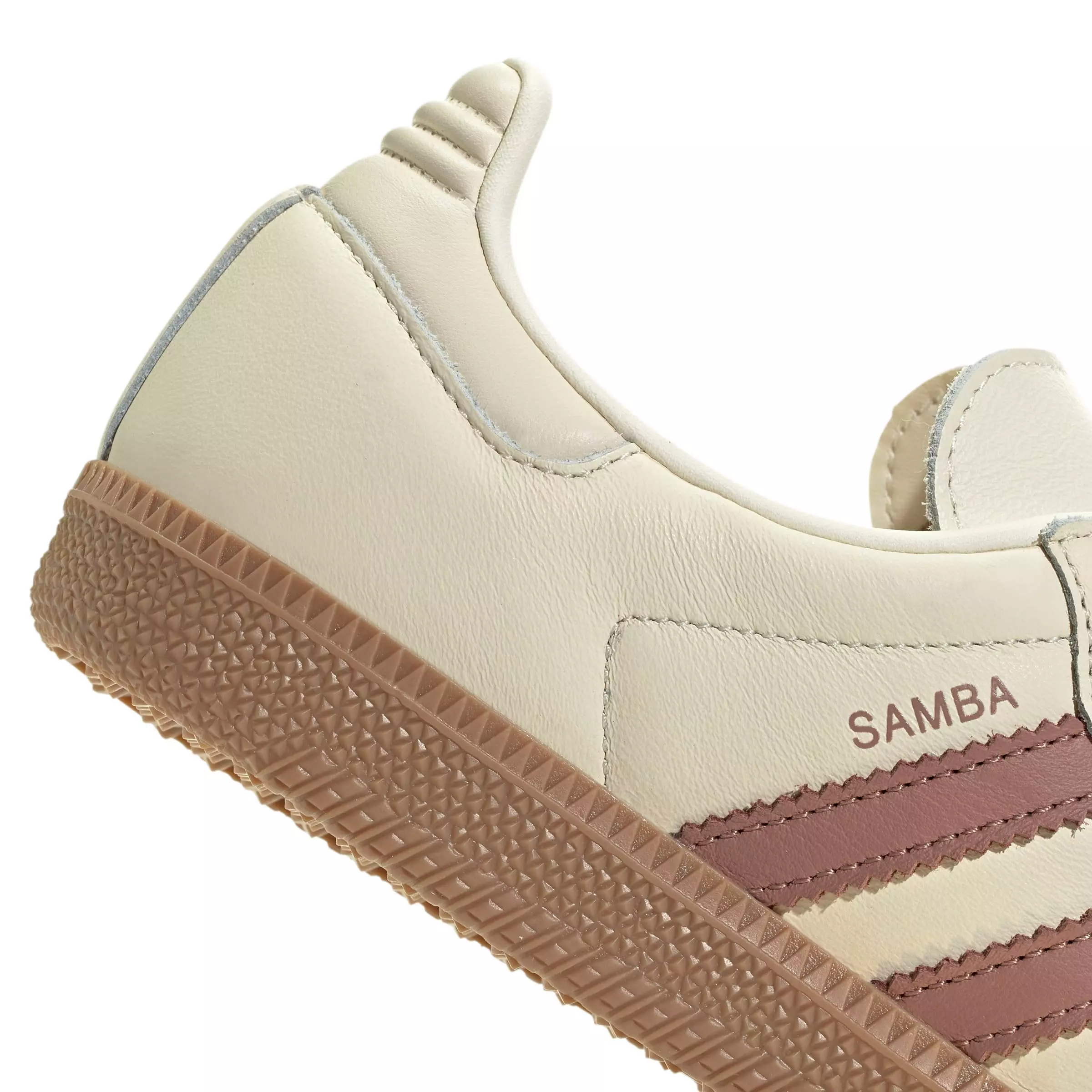 adidas Originals Samba OG "Cream White/Wonder White/Warm Clay" Women's Shoe - CREAM/WHITE/CLAY