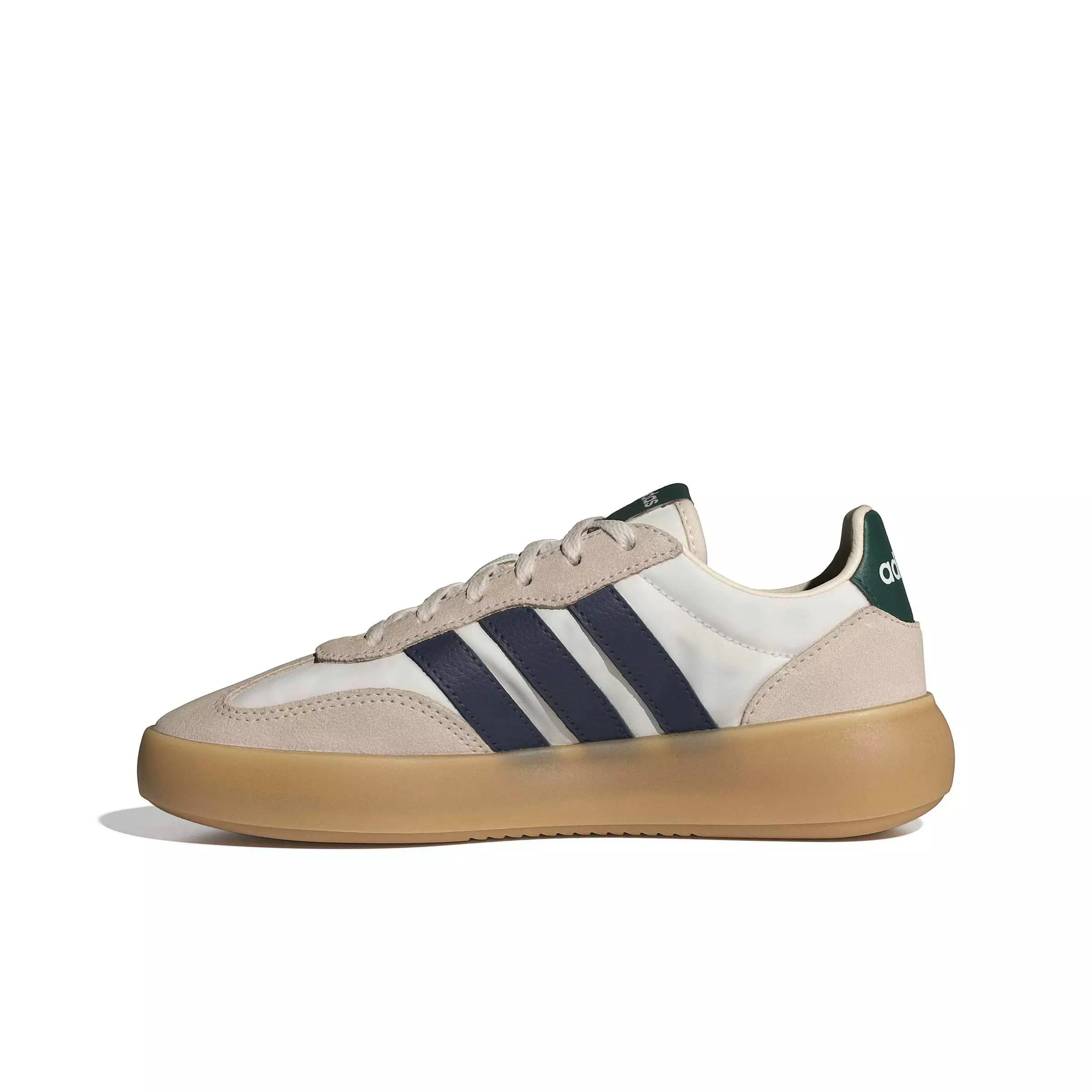 adidas Barreda Decode "Off White/Collegiate Navy/Collegiate Green" Grade School Boys' Shoe - OFF WHITE/NAVY/GREEN